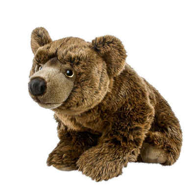 Teddys Rothenburg Kuscheltier Braunbär Grizzlybär dunkelbraun 46 cm