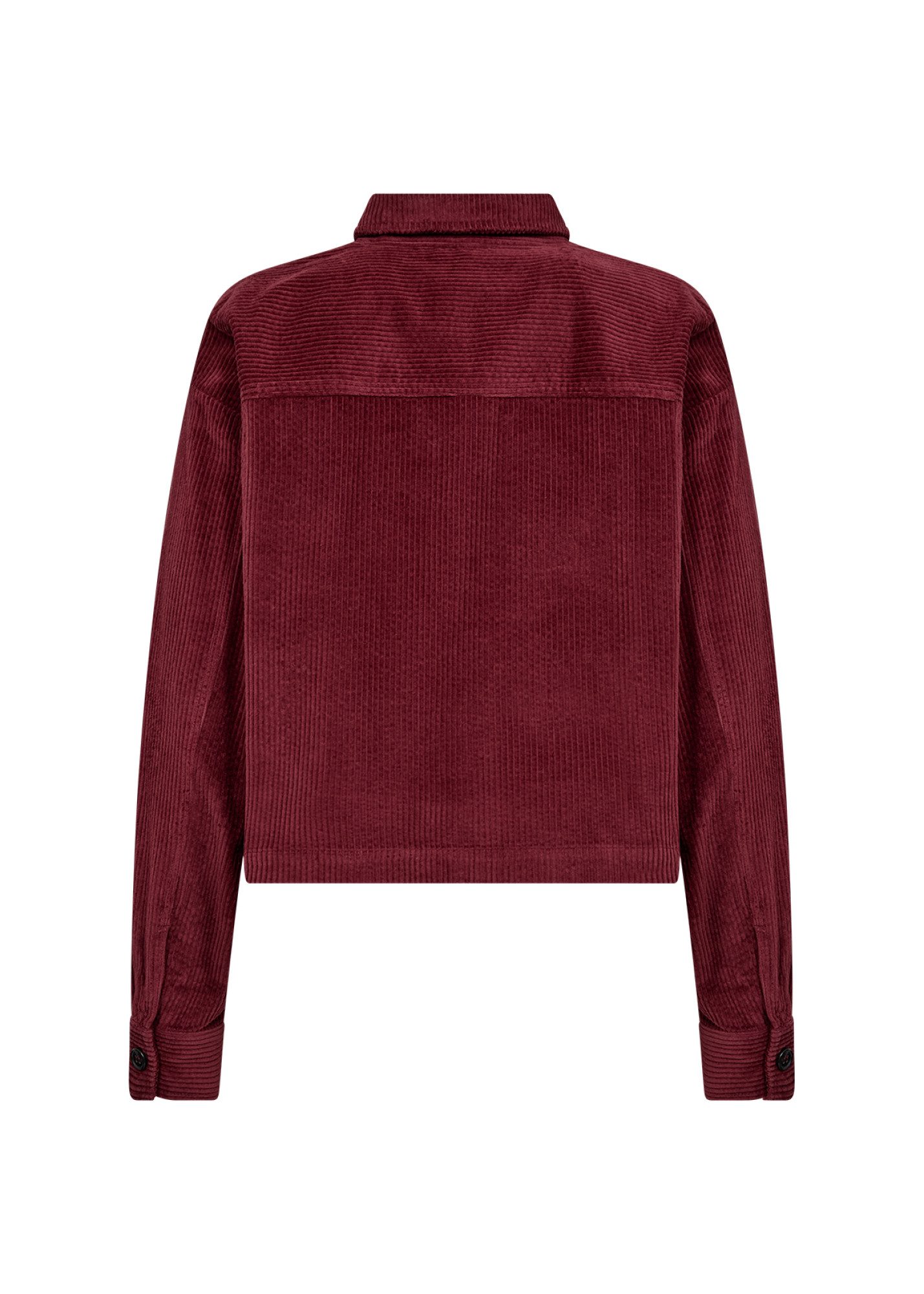 soyaconcept Kurzarmhemd SC-BINDI 18 DARK RED günstig online kaufen