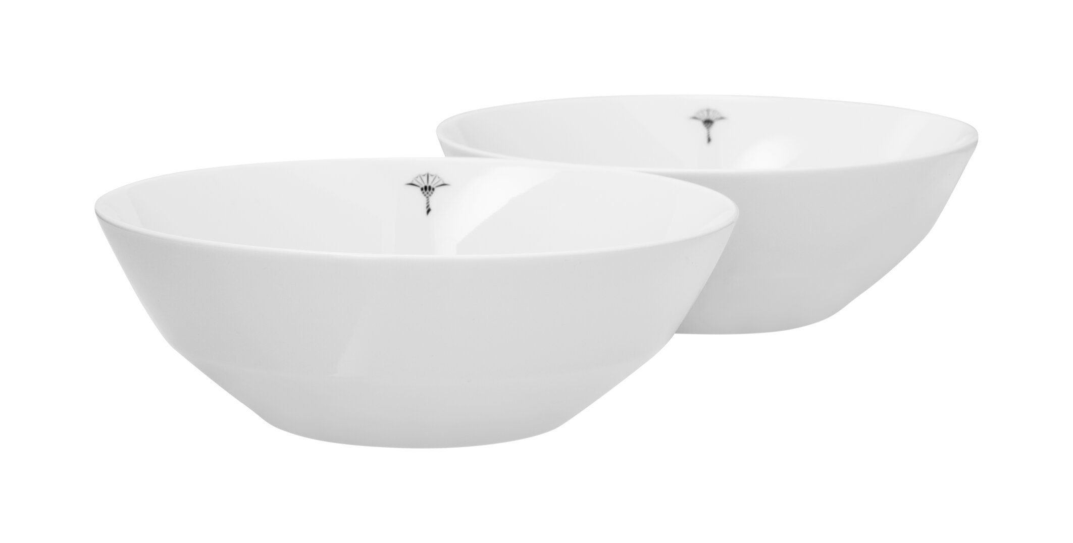 JOOP! Schüssel JOOP! LIVING - SINGLE CORNFLOWER Schale 16 cm Set 2, Porzellan, (2-tlg)