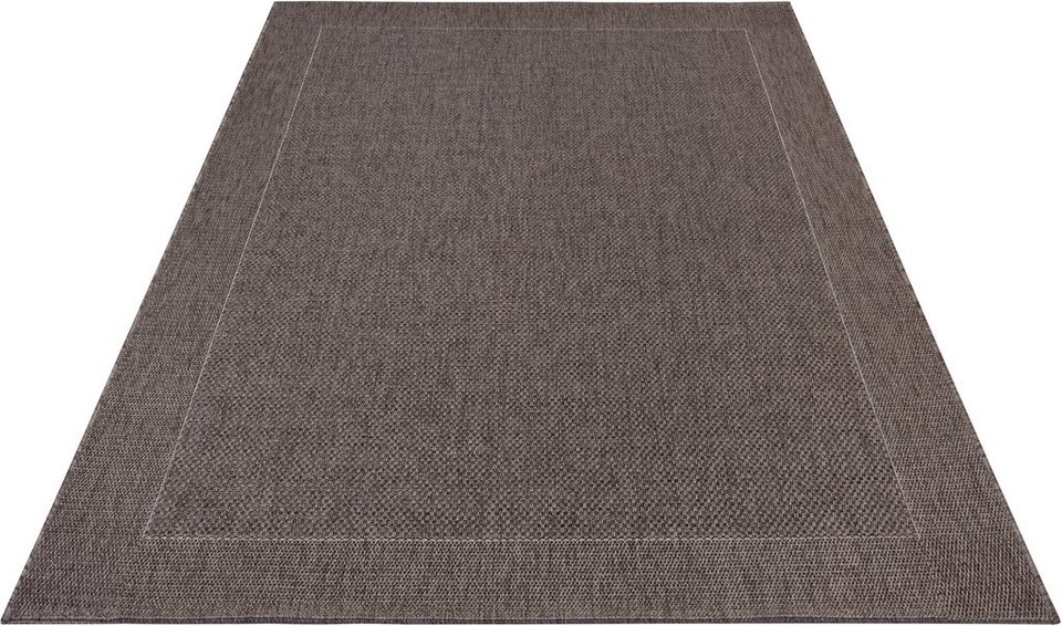 Teppich Vena, freundin Home Collection, rechteckig, Höhe: 8 mm, In-und  Outdoor geeignet, Strapazierfähig und pflegeleicht, Flachgewebe