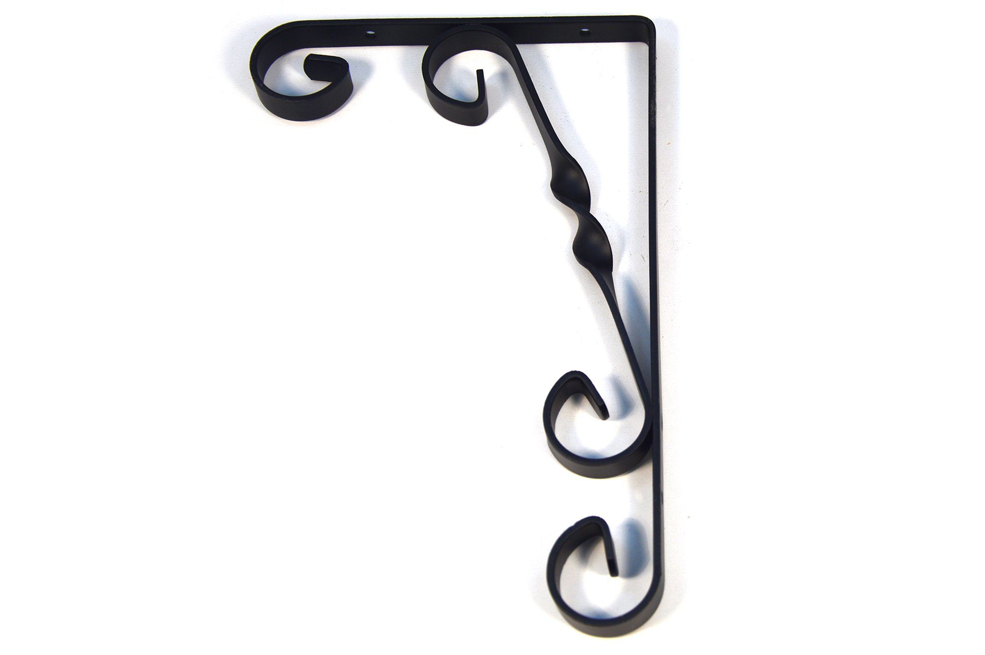 IHC Wandregalhalter Regalträger Wandkonsole Regalbodenträger Antik Schabby Regalwinkel, 2-tlg.