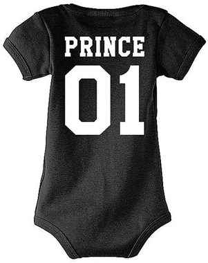 Youth Designz Strampler King Queen Prince Princess Herren Damen Baby T-Shirt Strampler Body Set (1-tlg) in tollem Design