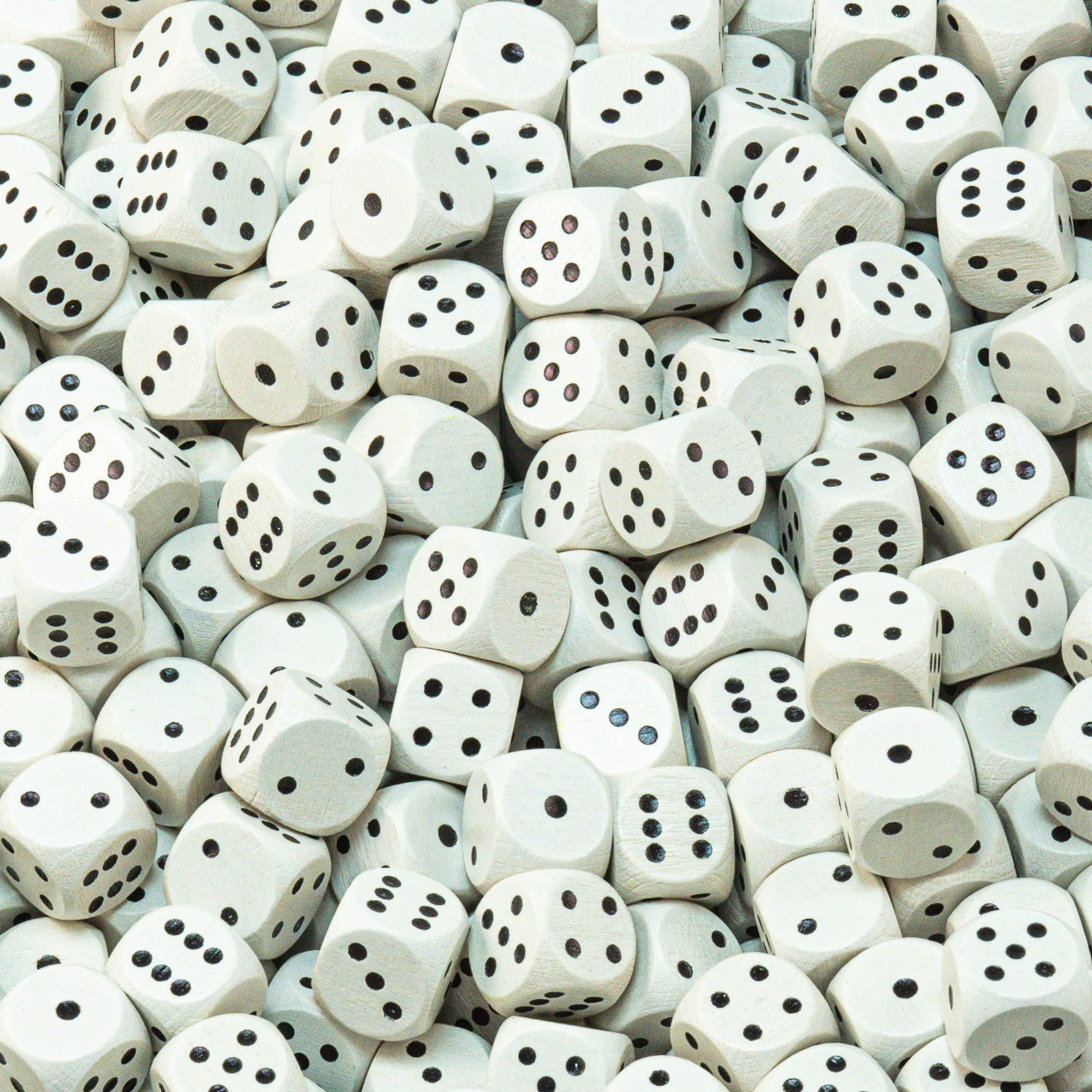 Waldfelsen Spiel – 2-100 Spielwürfel (16 mm) aus Holz, Augenwürfel, Würfel, Würfelset, Spielmaterial, Verschiedene Farben