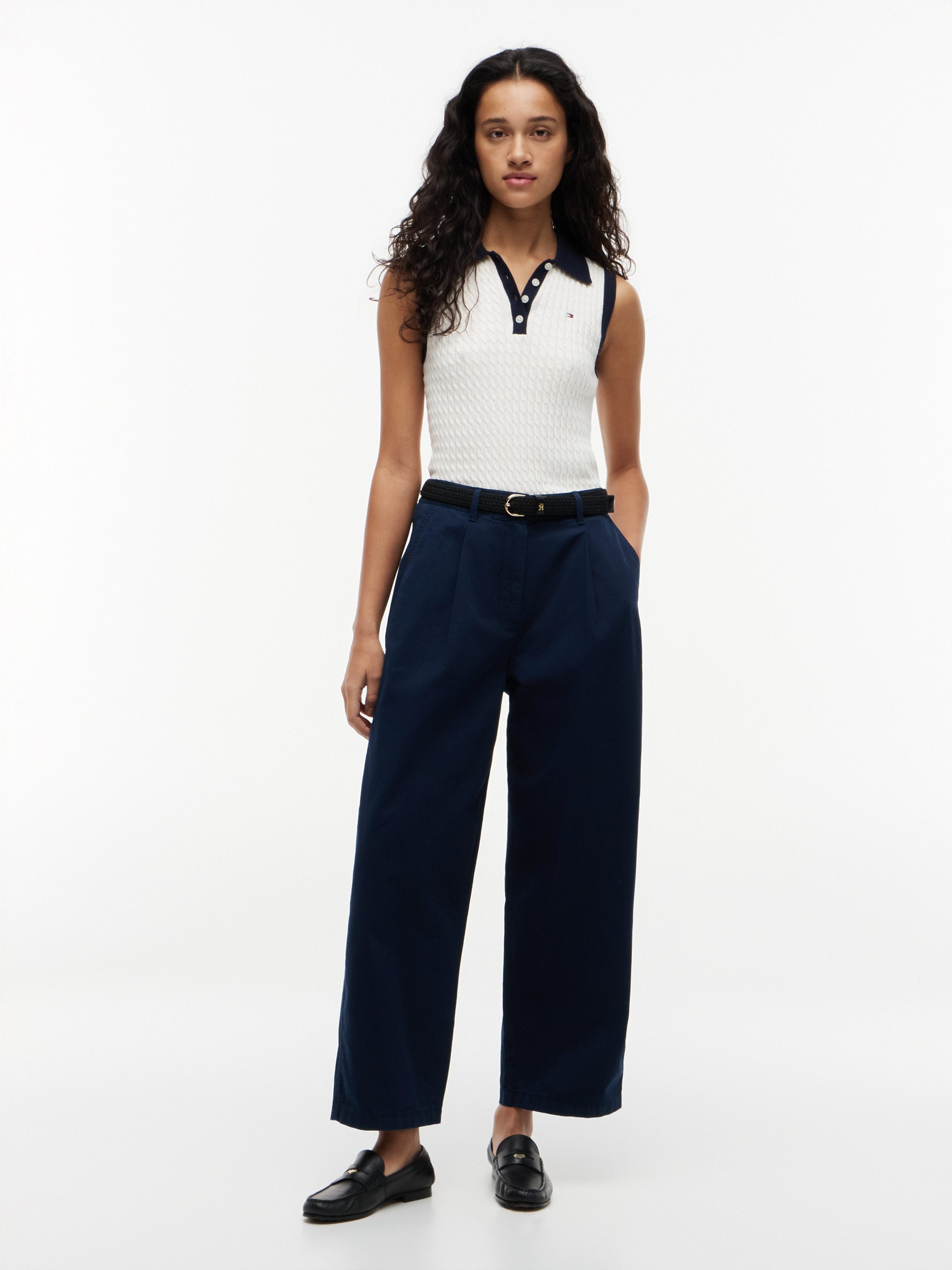 Tommy Hilfiger Chinohose COTTON BARREL CHINO Baumwolle, Barrel Fit – Bild 4 von 5