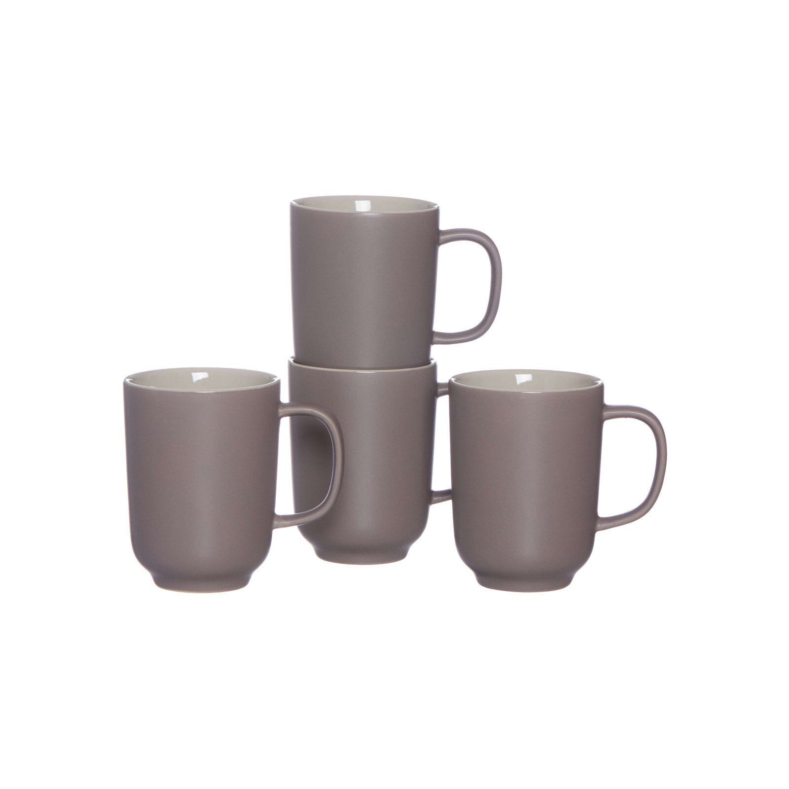 Ritzenhoff & Breker Becher Jasper Kaffeebecher 285 ml 4er Set, 4-tlg., Keramik