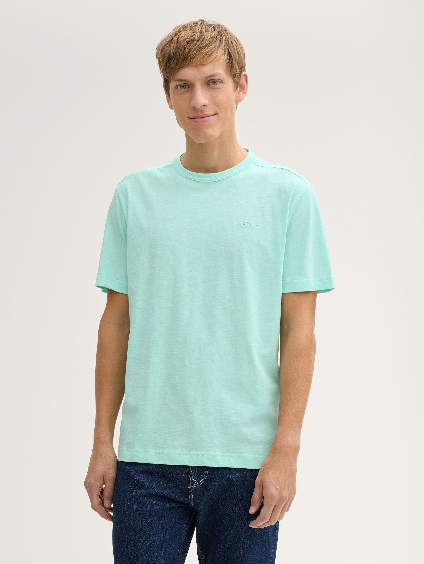 Tom Tailor Herren T-SHIRT WITH PRINT- Regular Fit günstig online kaufen