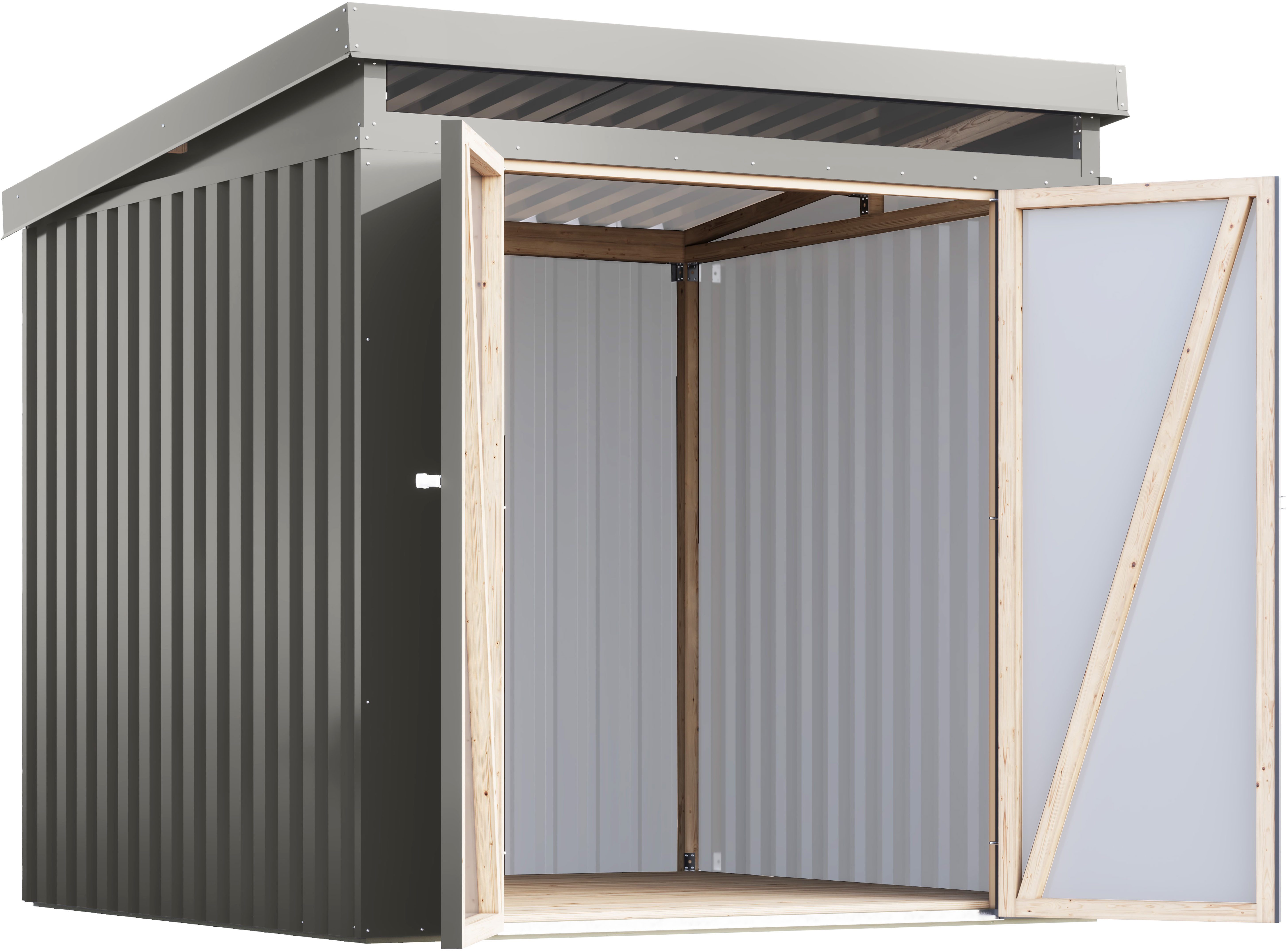 Karibu Gerätehaus Argonium 2, BxT: 207x209 cm, Made in Germany