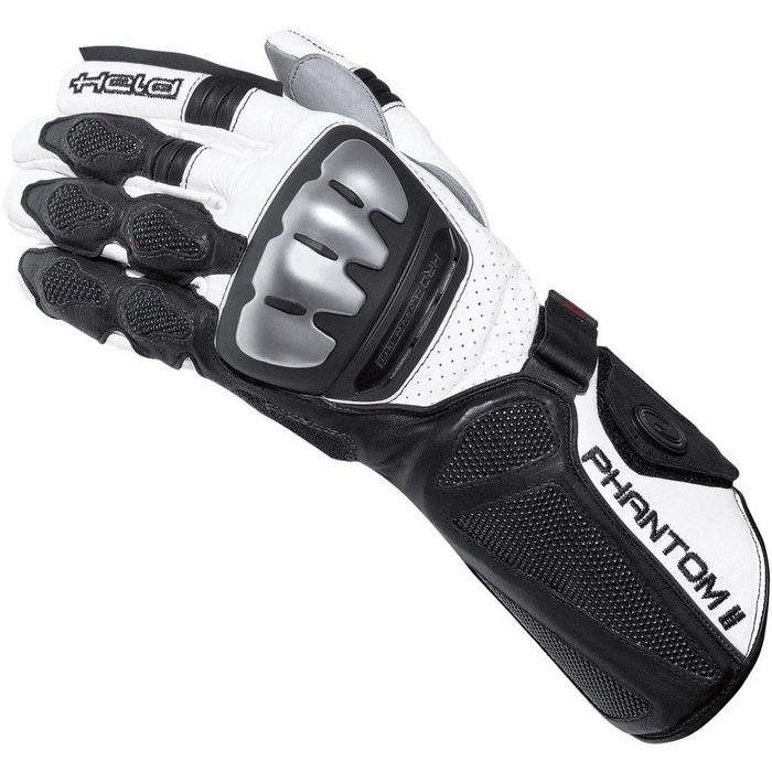 Held Biker Fashion Motorradhandschuhe Held Phantom II Handschuh schwarz / weiß