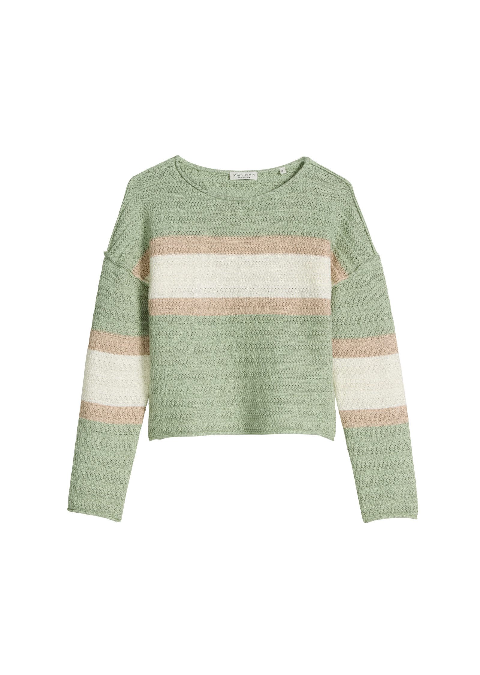 Strickpullover im Inside-Out-Look
