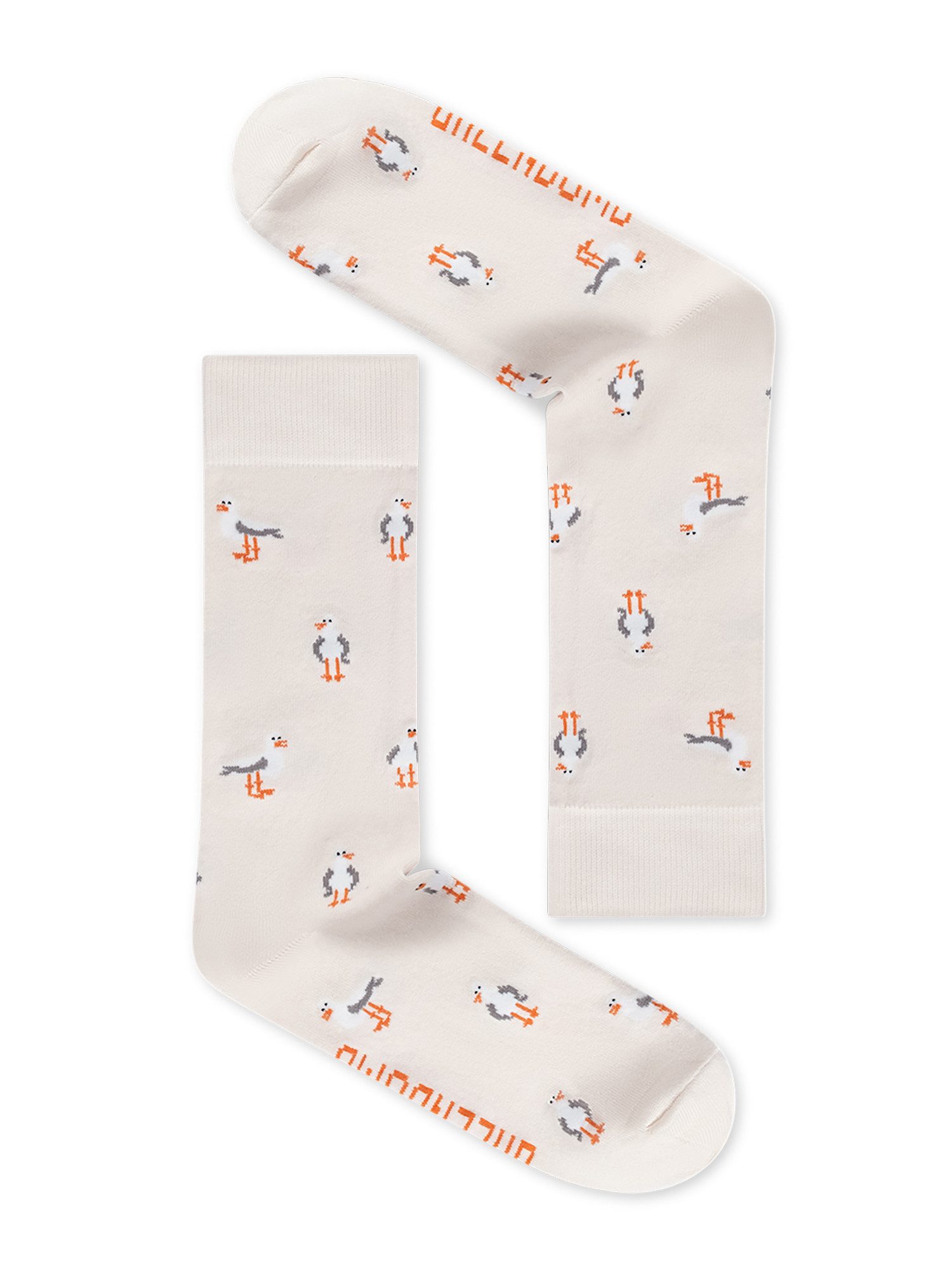 GreenBomb Socken Socks Seagulls 3 Bio-Baumwoll-Mix, Polyamid, Elasthan, kreative Designs