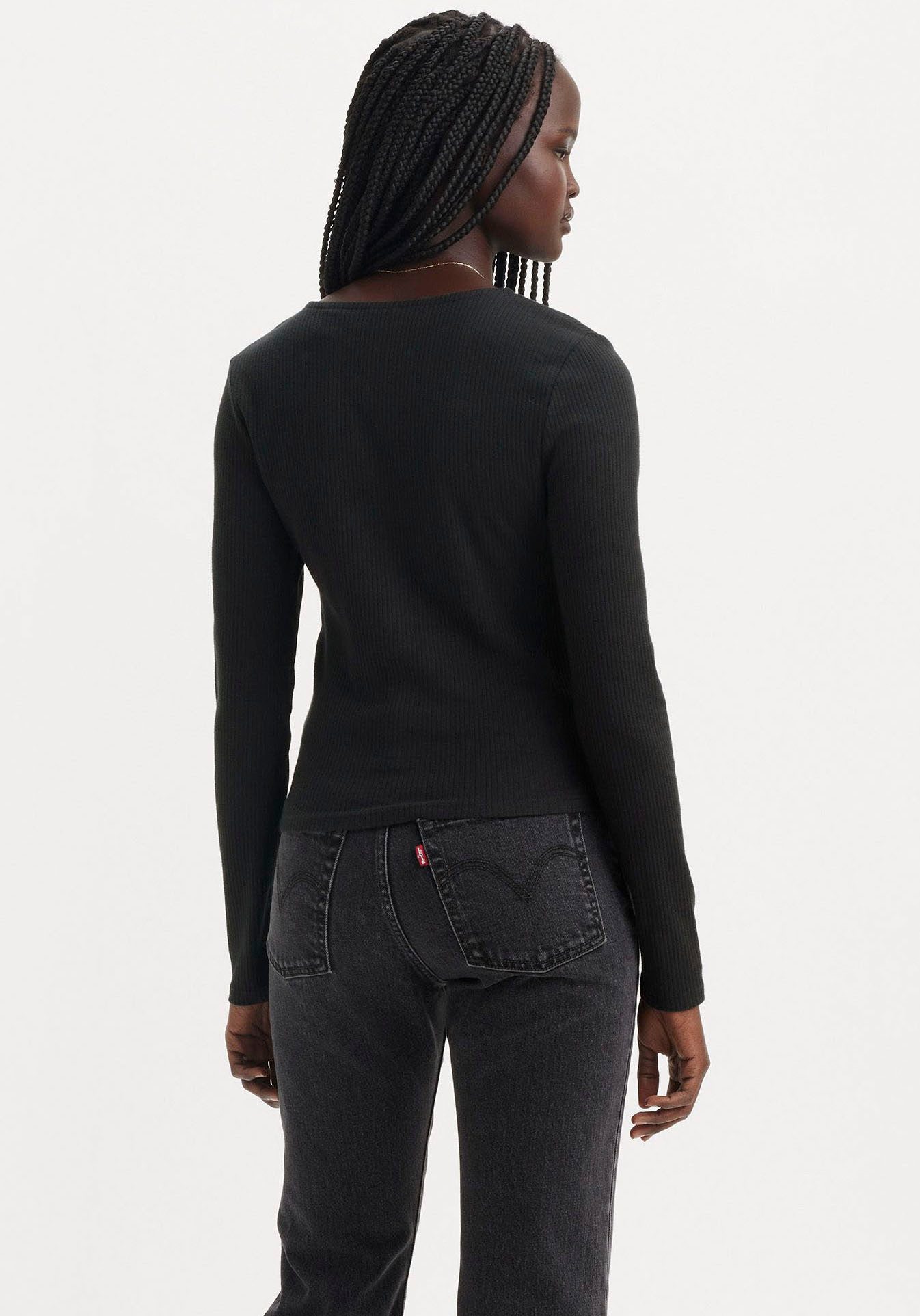 Levi's® Strickjacke mit Knopfleiste und in Struktur-Optik günstig online kaufen