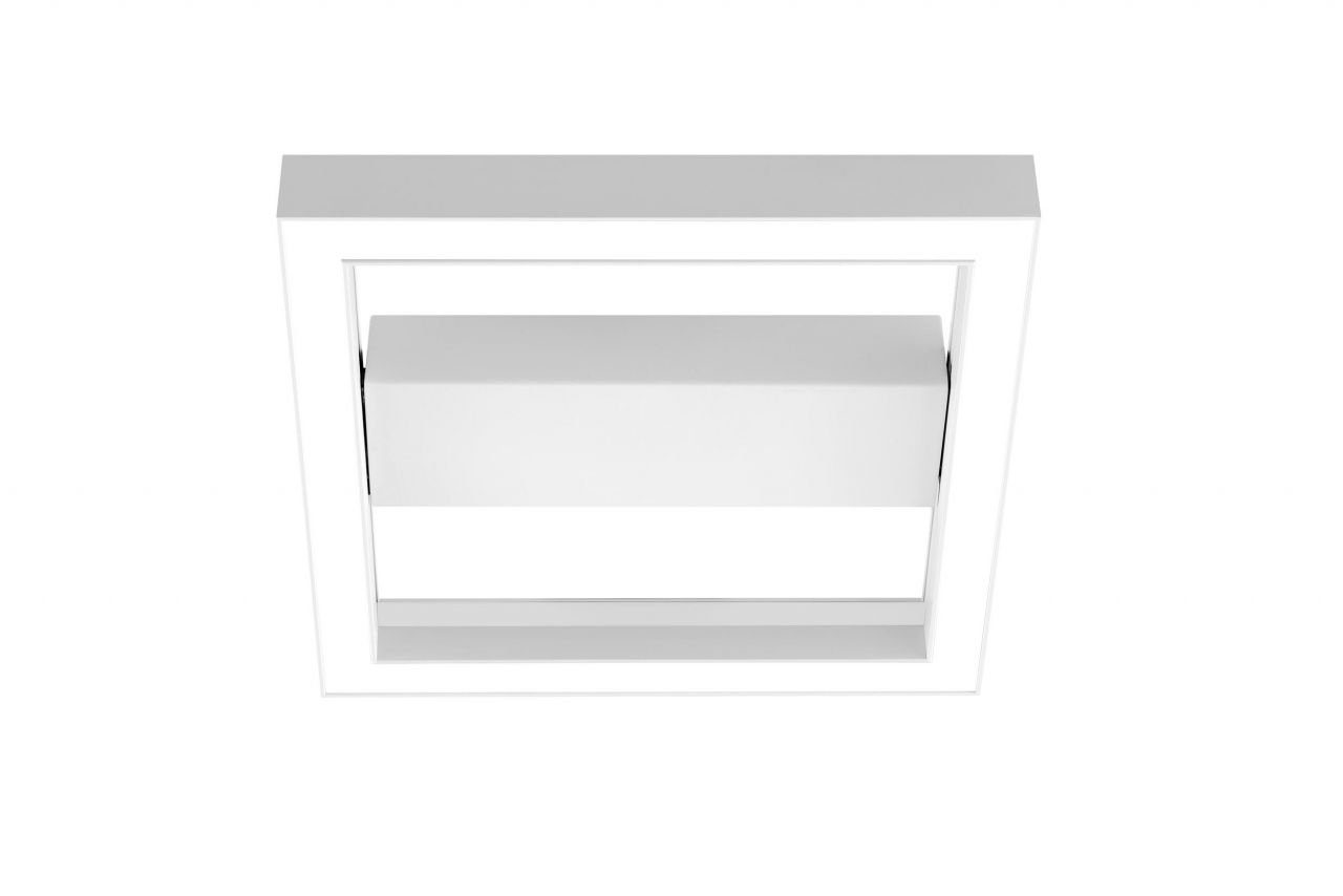 sand/weiß, Lampe, Deckenleuchte Metall/Ku Brilliant und Icarus, LED Icarus Wand- Deckenleuchte 30x30cm 2700-6200K,