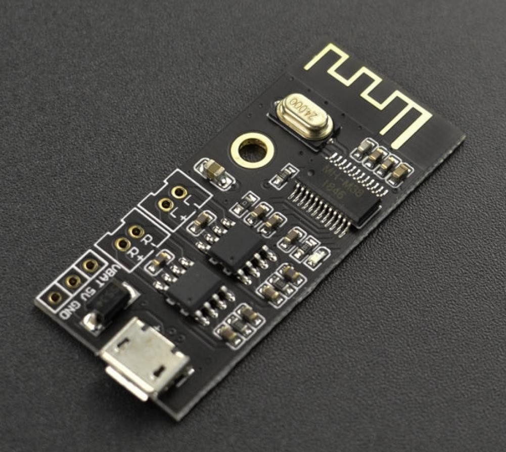 DFRobot Bluetooth 4.2 Audio-Empfängerplatine, Dualer 5W-Verstärker, WLAN-Antenne