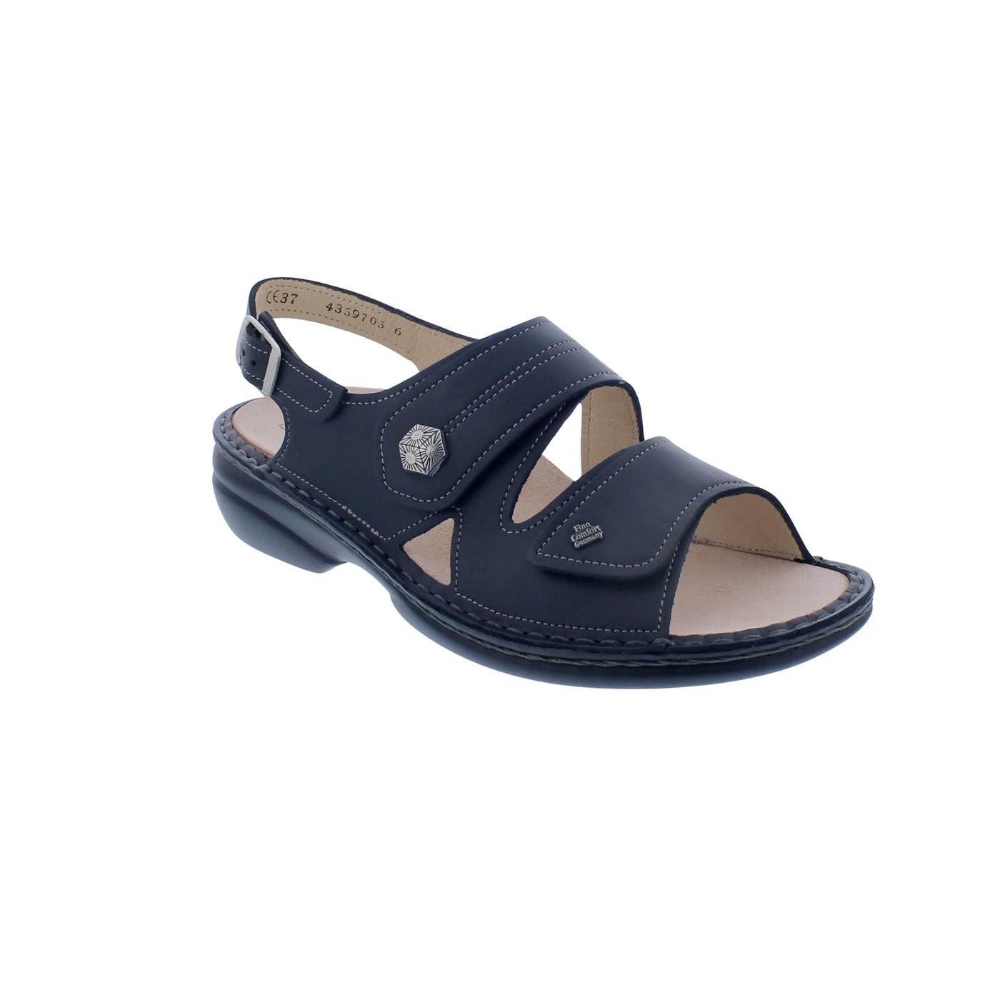 Finn Comfort Finn Comfort Milos, Sandale, Nappa (Glattleder), schwarz 2560- günstig online kaufen