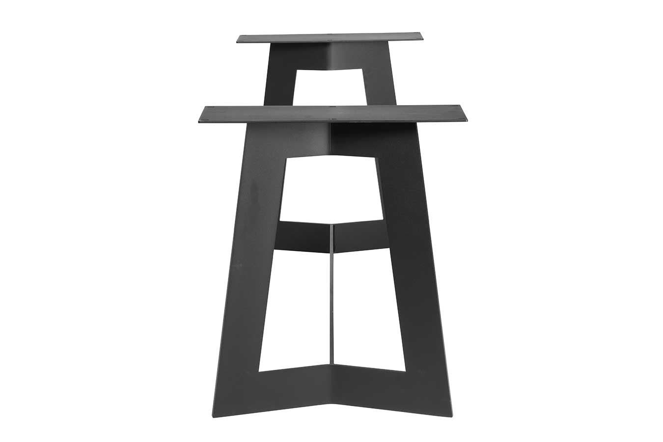 Tischgestell mit Tischhelden Stahlstrebe Mila Tischbein