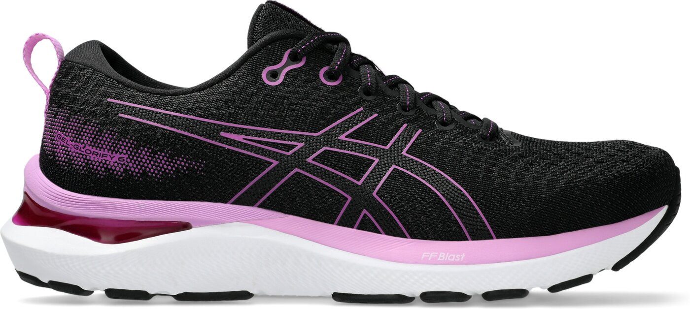 GEL-GLORIFY 6 BLACK/BOLD MAGENTA Laufschuh