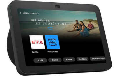 Amazon Echo Show 8 (3. Gen., 2023) HD-Touchscreen mit 3D-Audio Alexa Lautsprecher