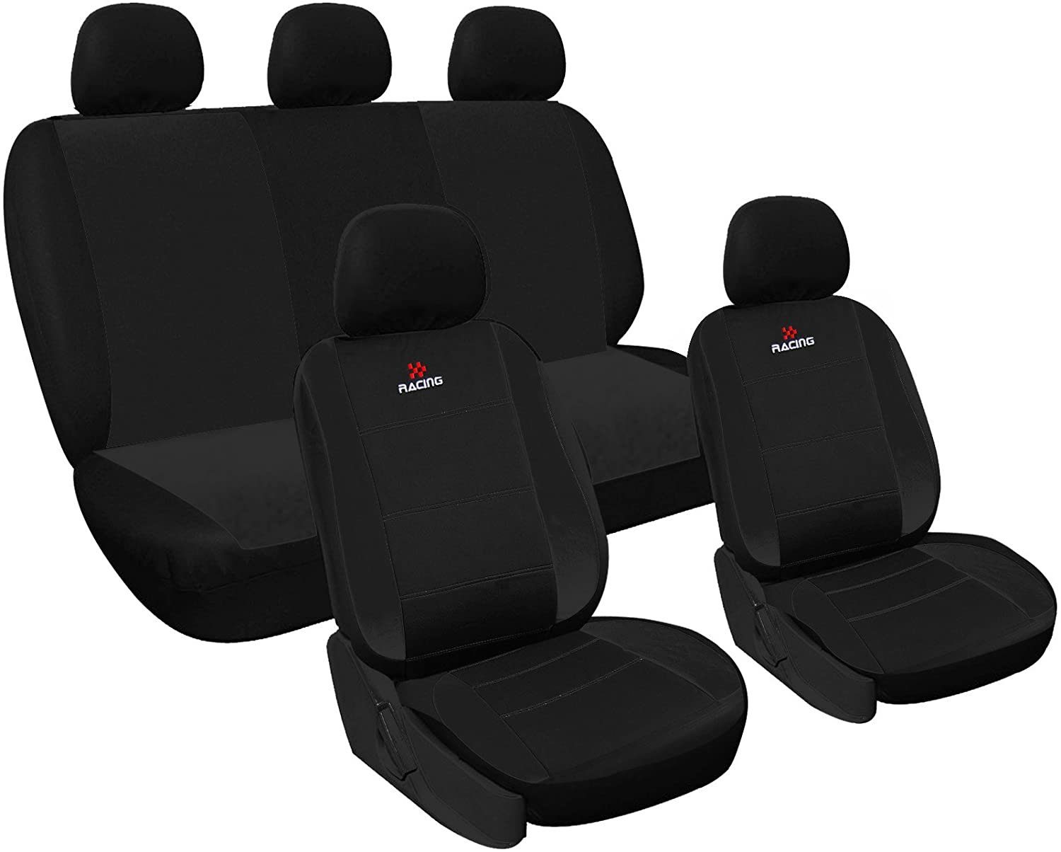 11-teiliges Set Auto-Schonbezüge Universalgröße Innenraum Sitze