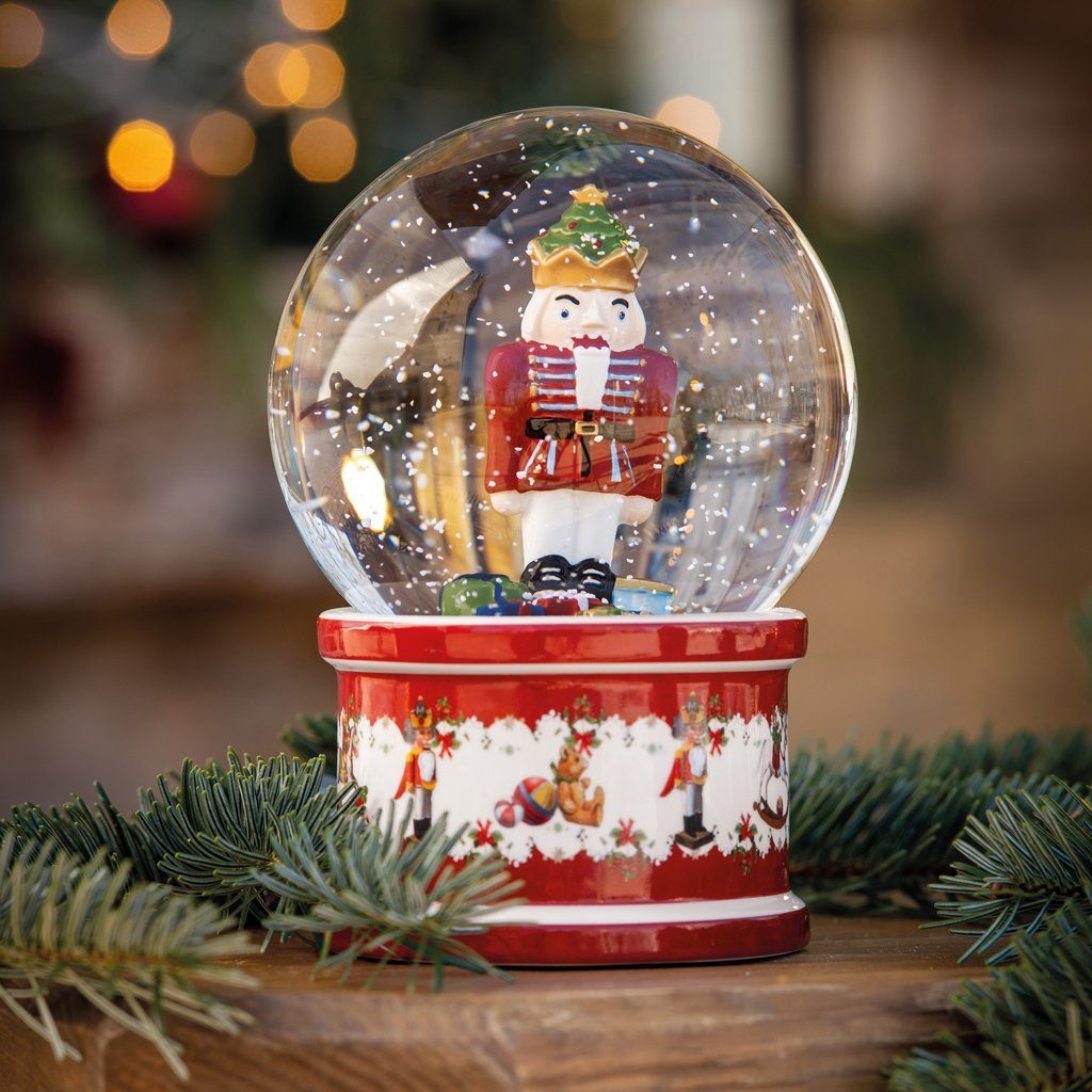 Villeroy & Boch Dekofigur Christmas Toys Schneekugel groß, Nussknacker (1 St)