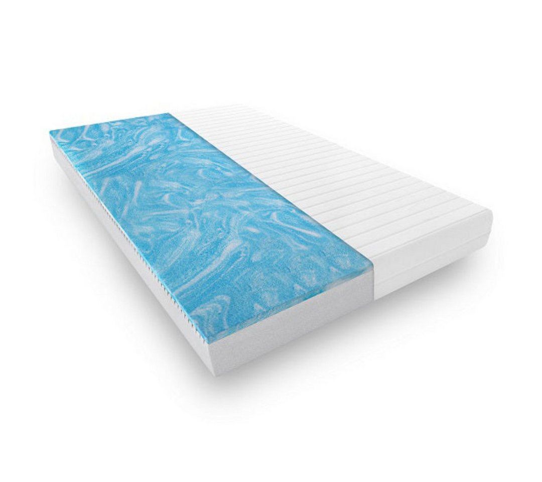 Gelschaummatratze Gelschaummatratze Höhe 15cm, Härtegrad H2/H3, Allergikerfreundlich, Schlaftroll, 15 cm hoch, 90x200cm, 140x200cm und weiteren Größen erhältlich