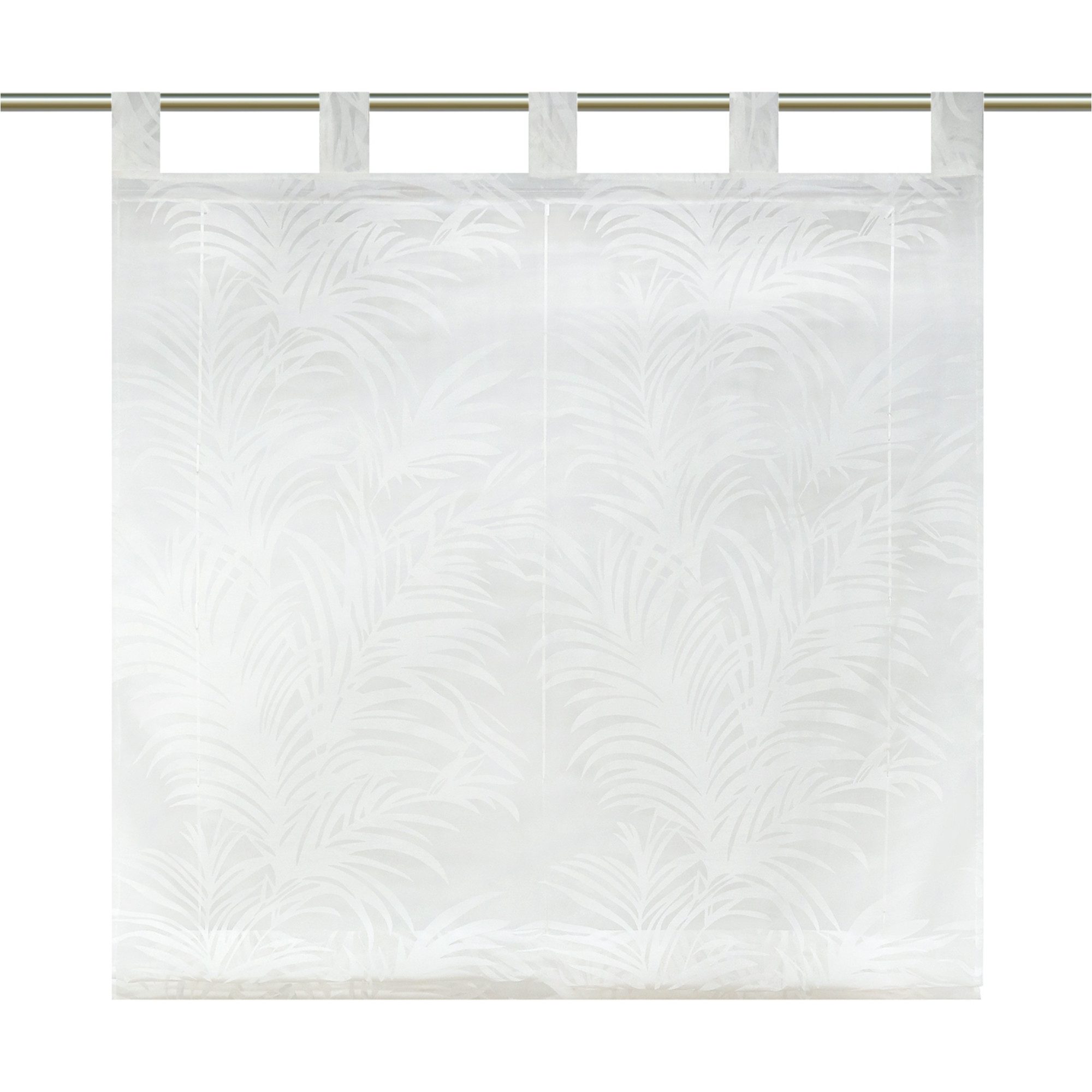 Delien Raffrollo Alisha, mit Schlaufen, Raffgardine mit Feder Ausbrenner günstig online kaufen