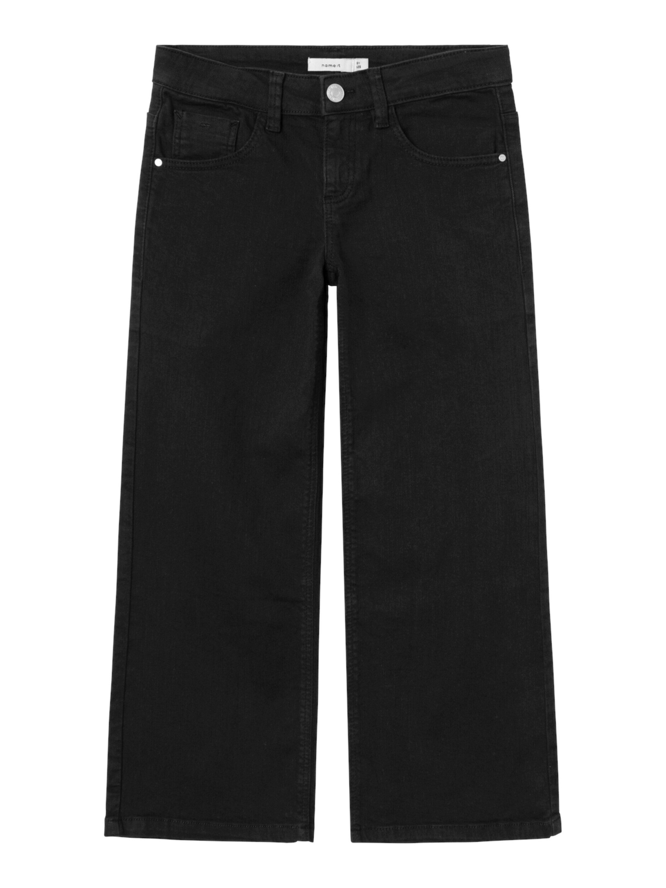 Name It Weite Jeans Rose (1-tlg) Plain/ohne Details