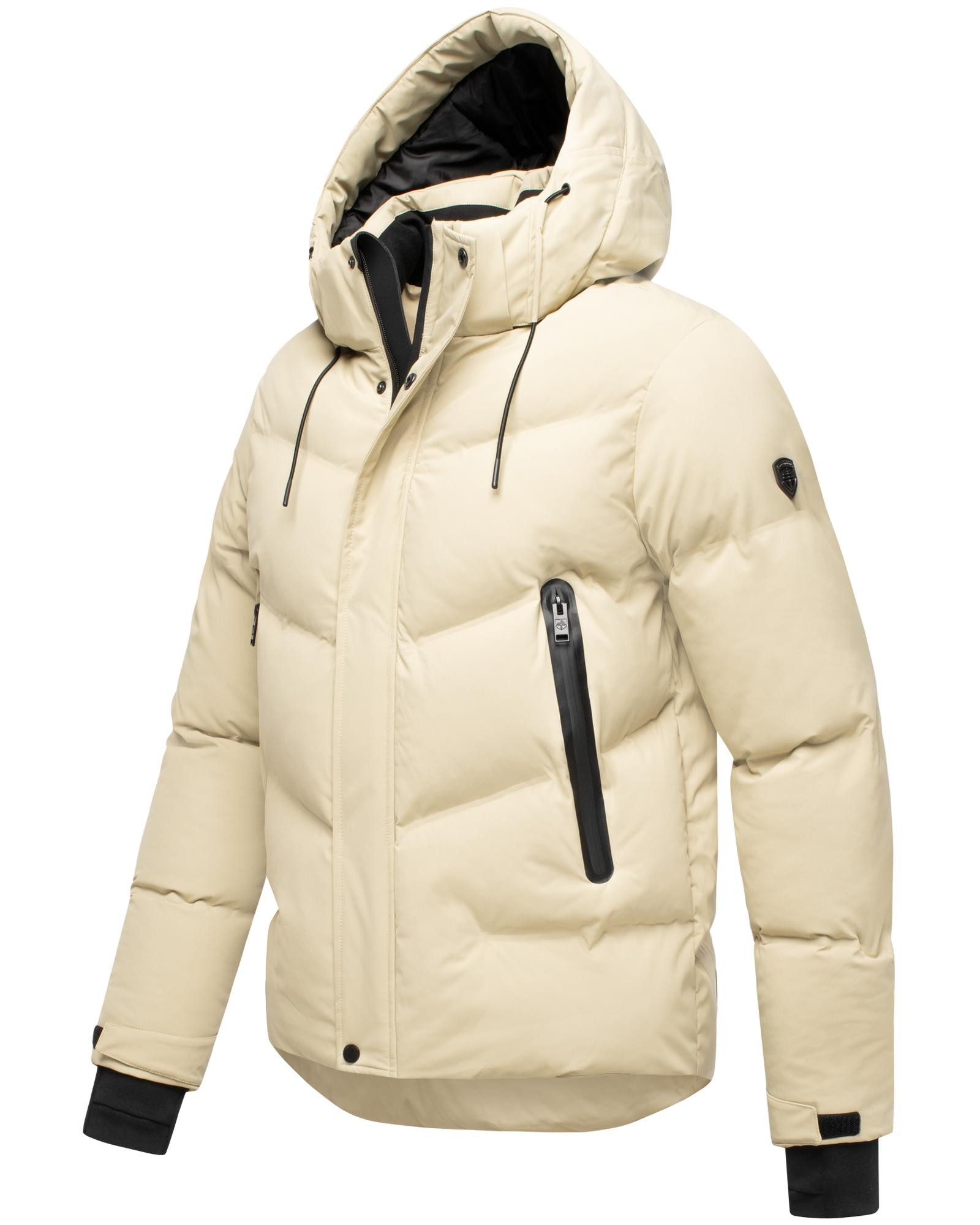 Stone Harbour Steppjacke Livianoo XX Herren Winterjacke mit (abnehmbarer) Kapuze