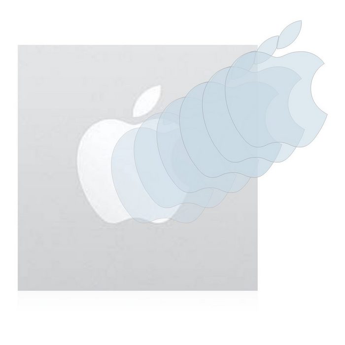 Savvies Schutzfolie für Apple iPad 12.9" Pro WiFi Cellular 2020 (NUR Logo 4. Generation) (6 Stück) Folie Schutzfolie klar