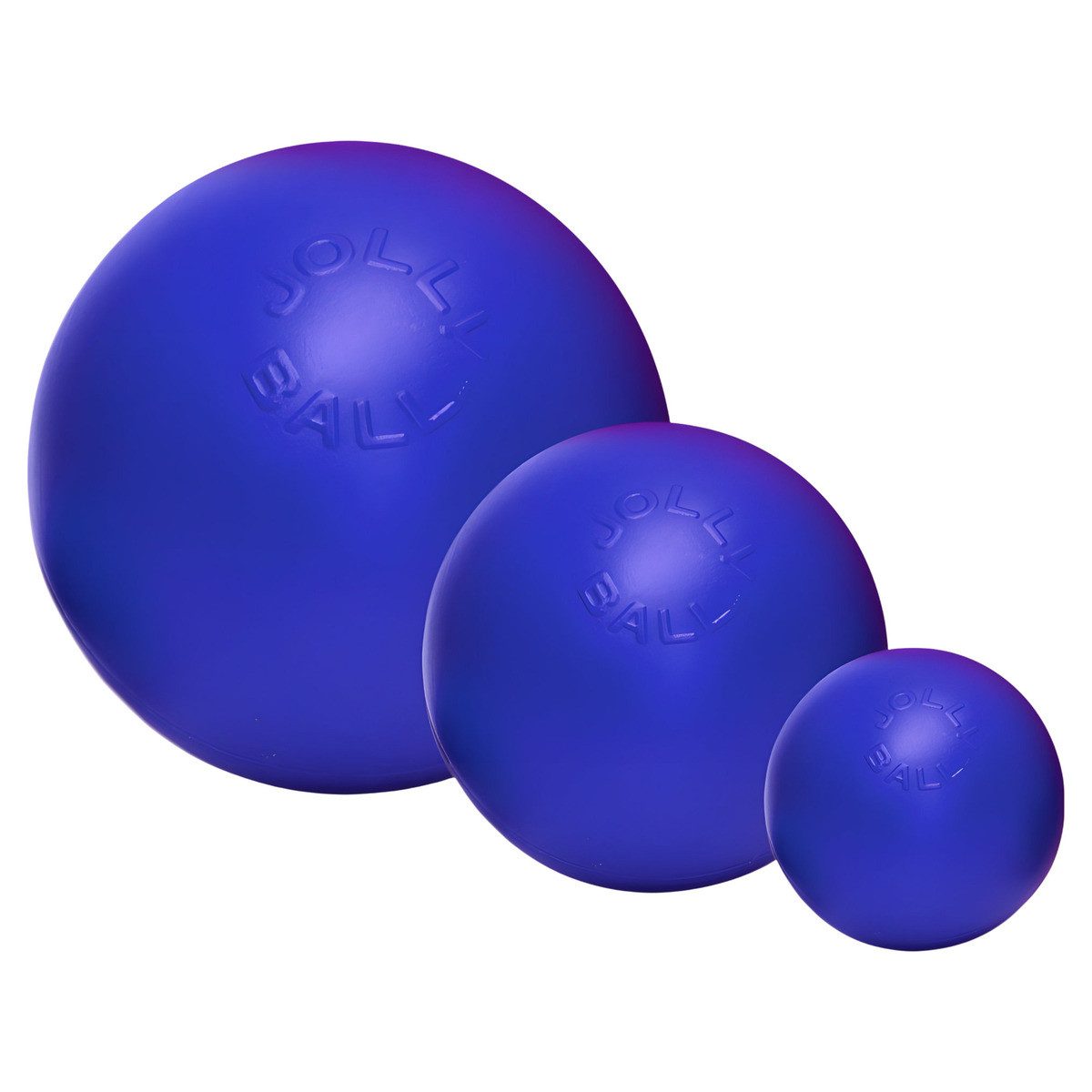 Tierball Hundespielzeug Push-n-Play blau