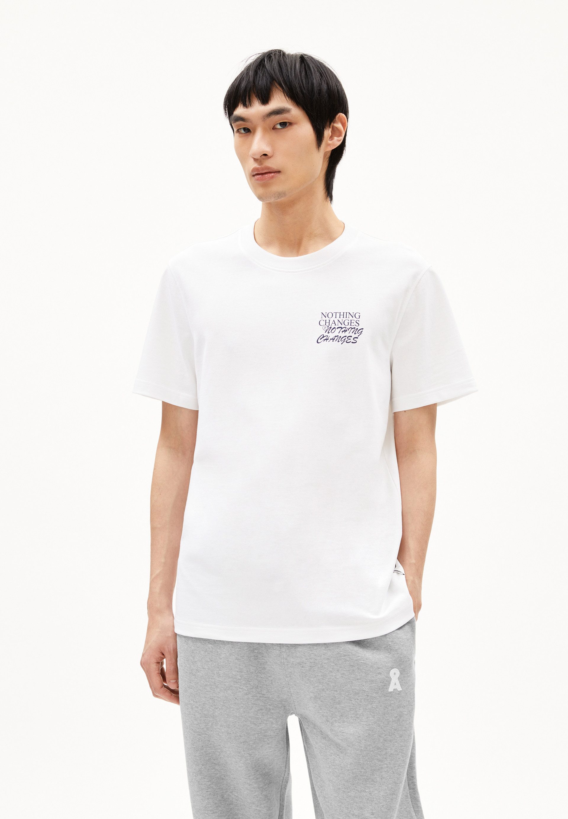 Armedangels Print-Shirt MAARKOS CHANGES Relaxed Fit