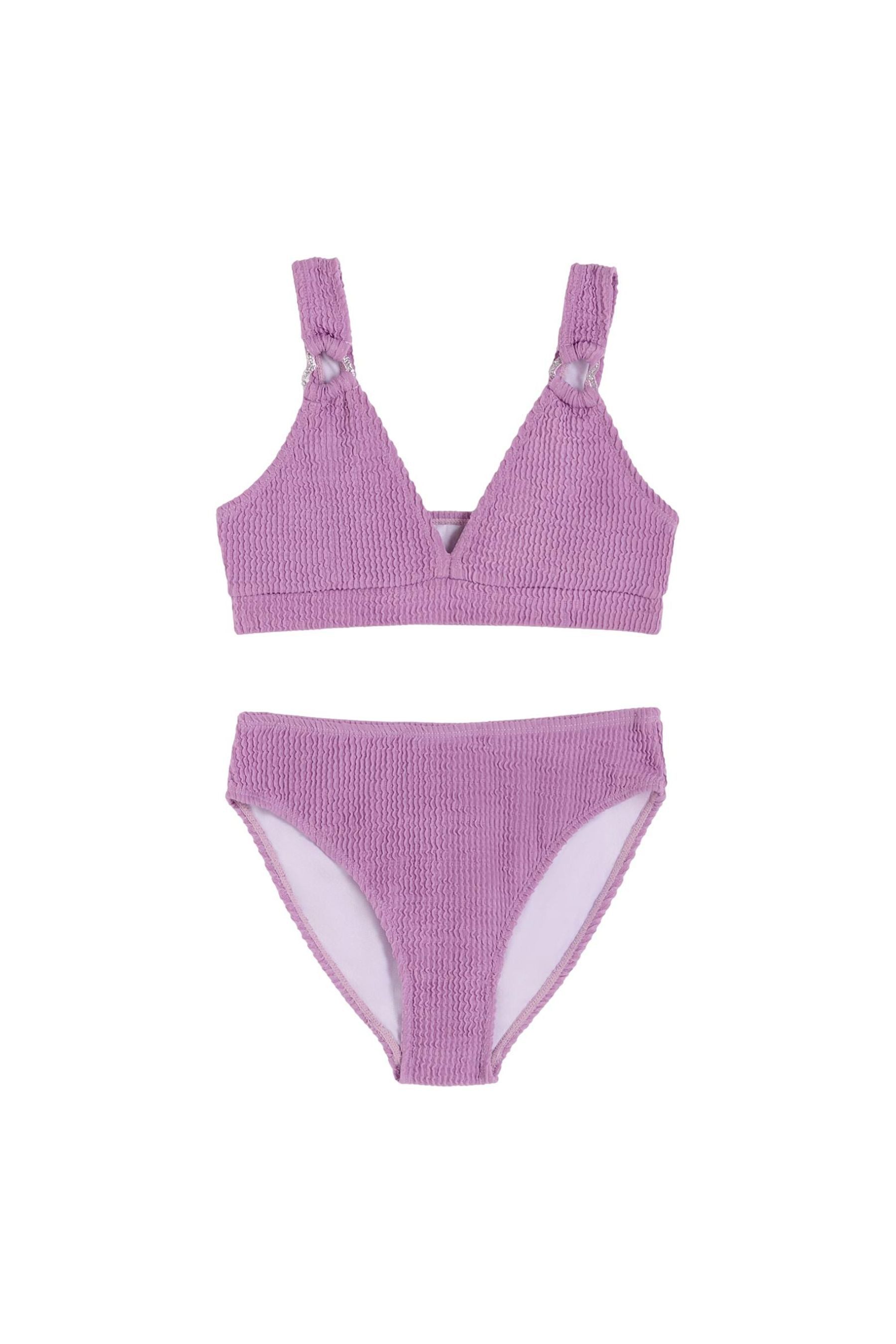 Triangel-Bikini Lipsy Triangel-Bikini mit Struktur