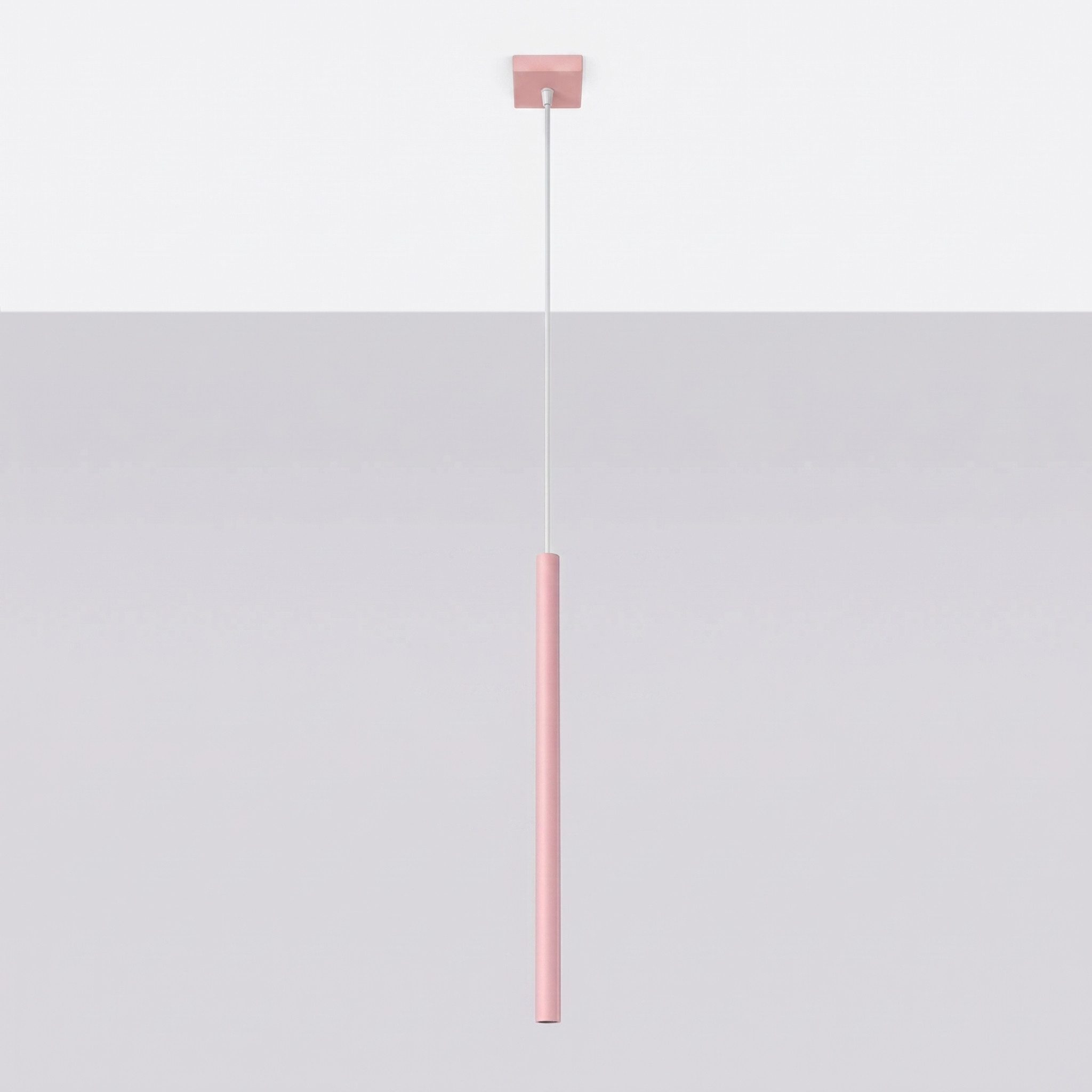 SOLLUX lighting Hängeleuchte Pendelleuchte PASTELO 1 rosa, Nicht enthalten