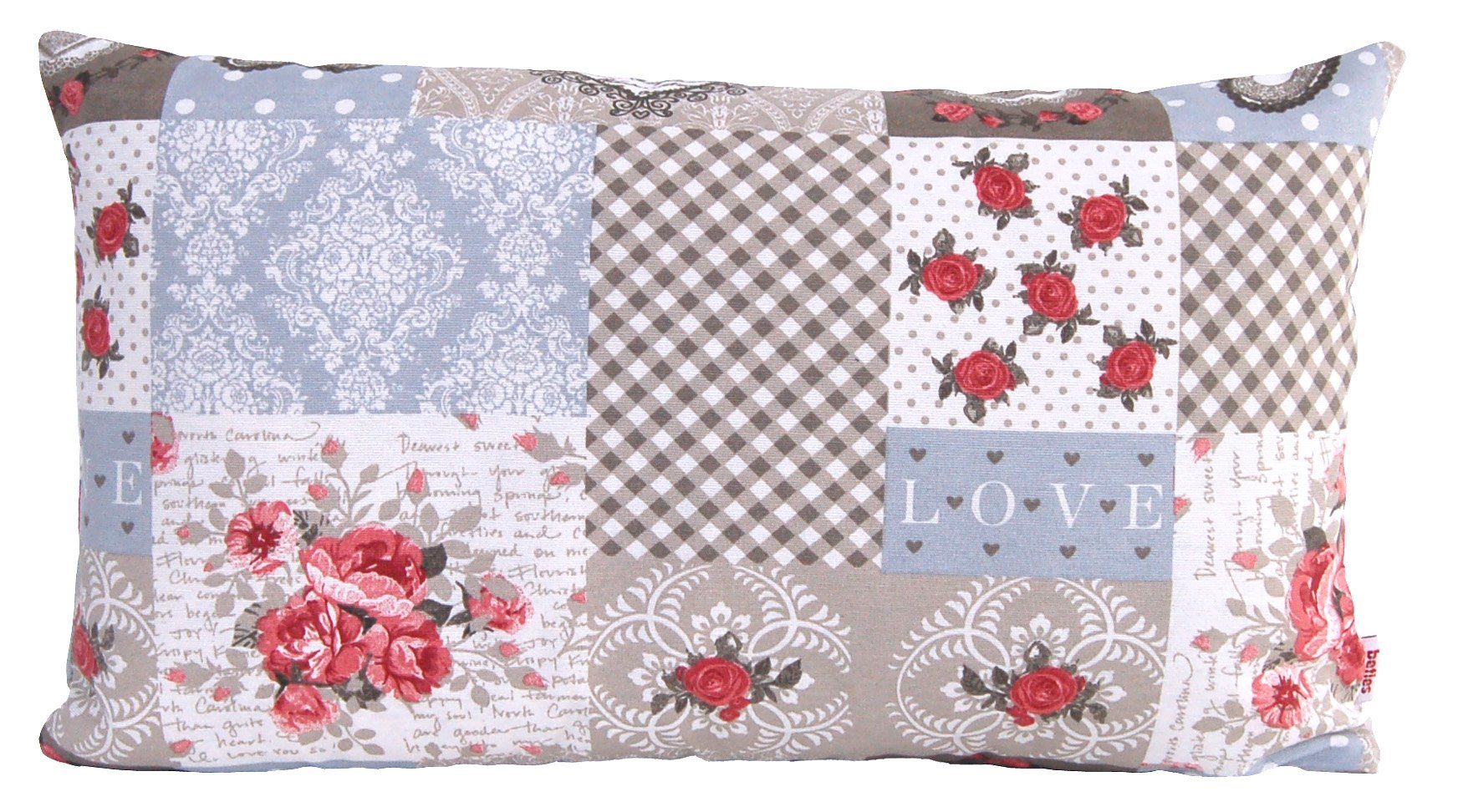 beties Kissenbezug Dorfkinder, Kissenhülle ca. 30x50 cm Dekokissen (taupe-r günstig online kaufen