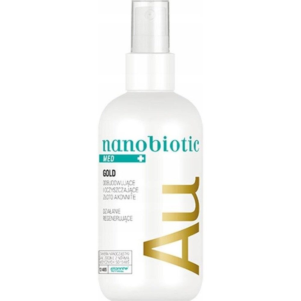 nano Gesichts- und Körperspray NANO NANOBIOTIC MED Gold Spray mit Gold zur Hautregeneration 150 ml