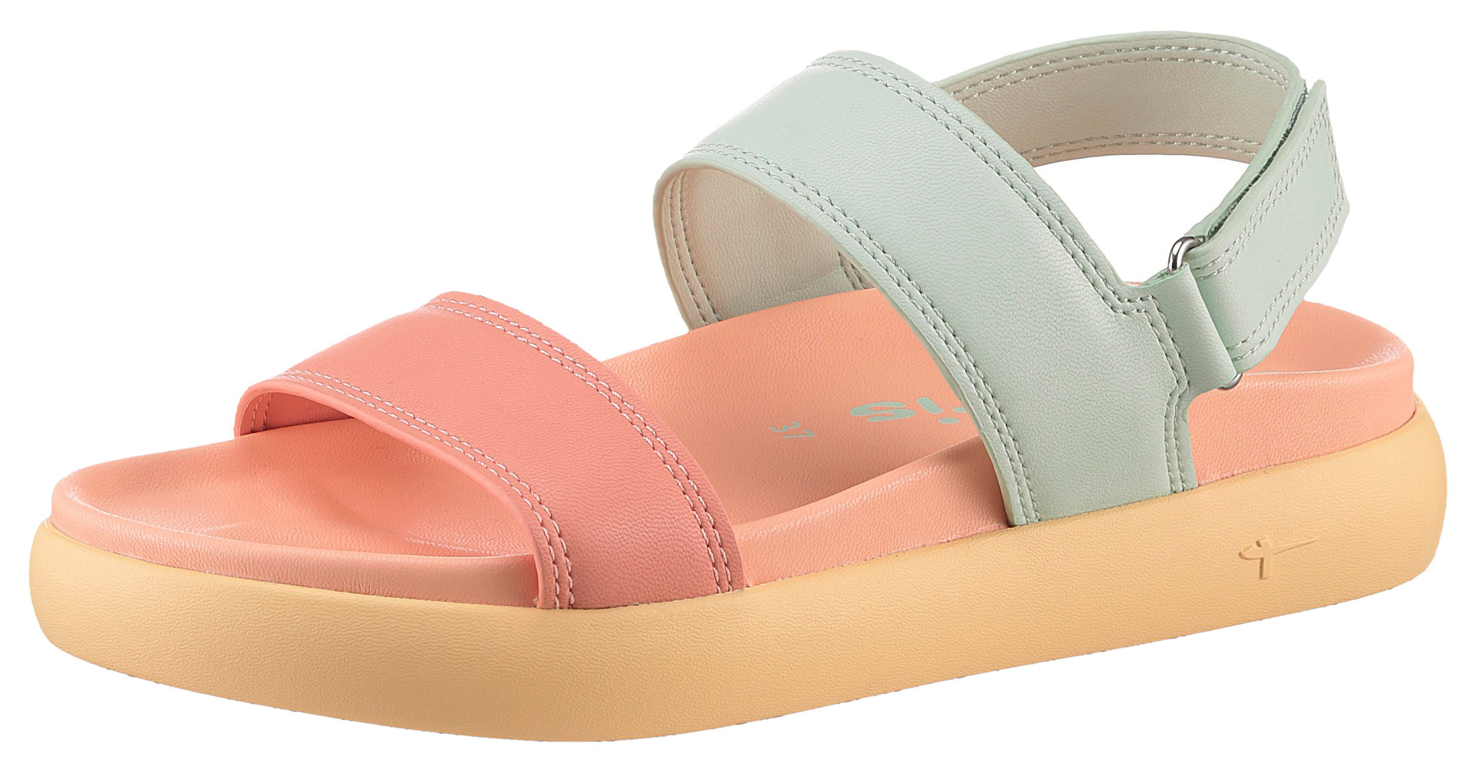 Tamaris Riemchensandale, Plateau, Sommerschuh, Klettschuh, Sandalette günstig online kaufen