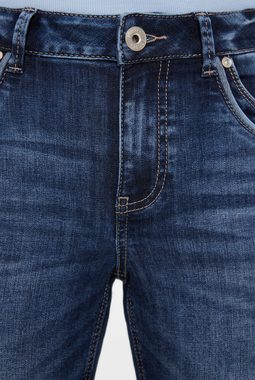 SENSES.THE LABEL Slim-fit-Jeans mit Schlitz am Saum