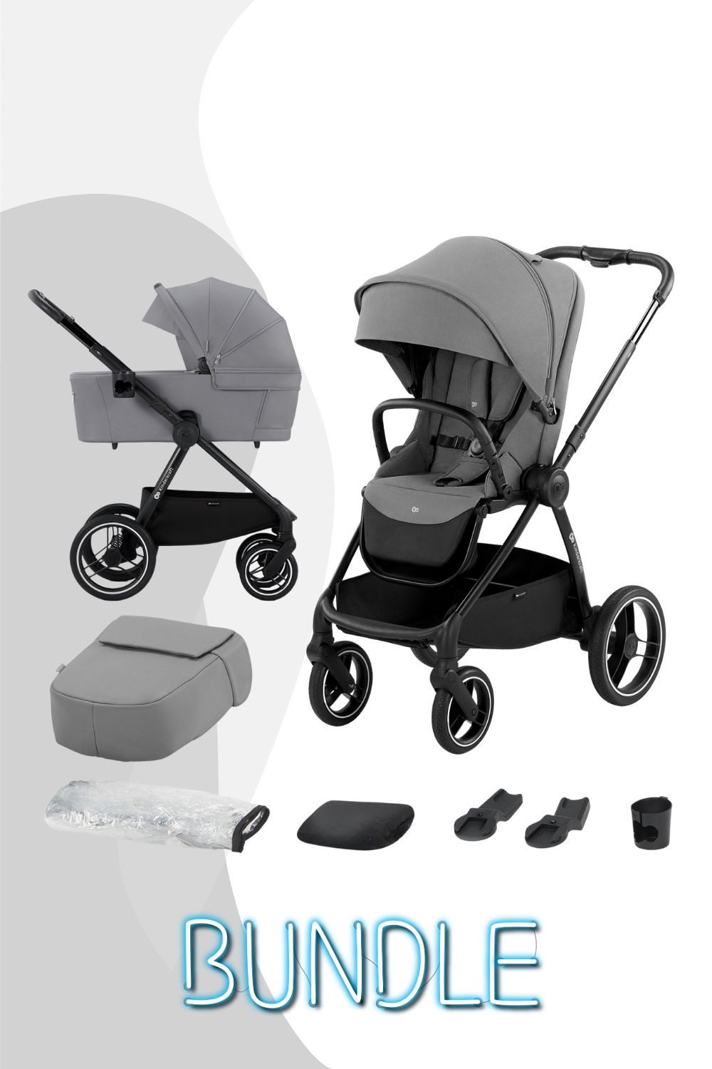 Kinderkraft Kombi-Kinderwagen Kinderwagen 2in1 Nea / Kombikinderwagen