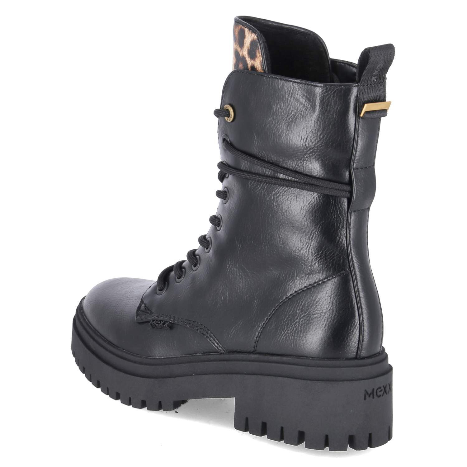 Mexx Mexx MI001701453W1000 Damen Synthetik black Schnürstiefel