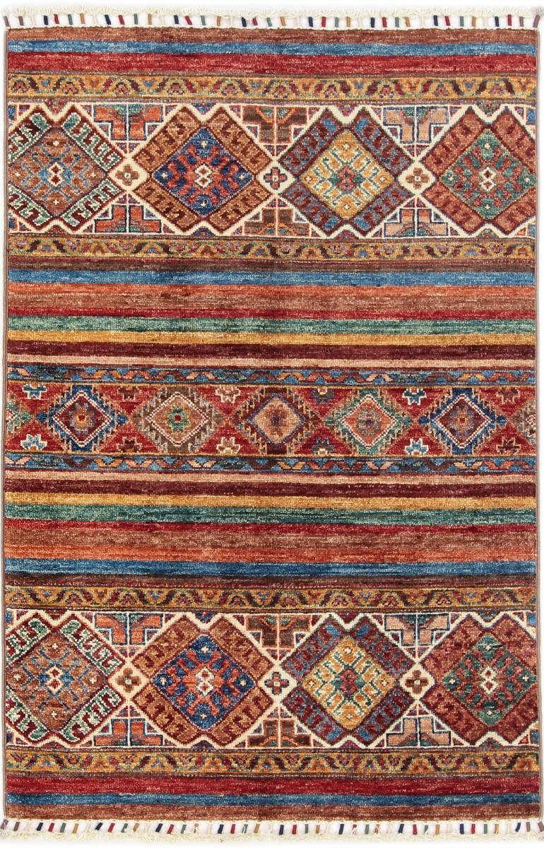 Orientteppich Arijana Shaal 81x119 Handgeknüpfter Orientteppich, Nain Trading, rechteckig, Höhe: 5 mm