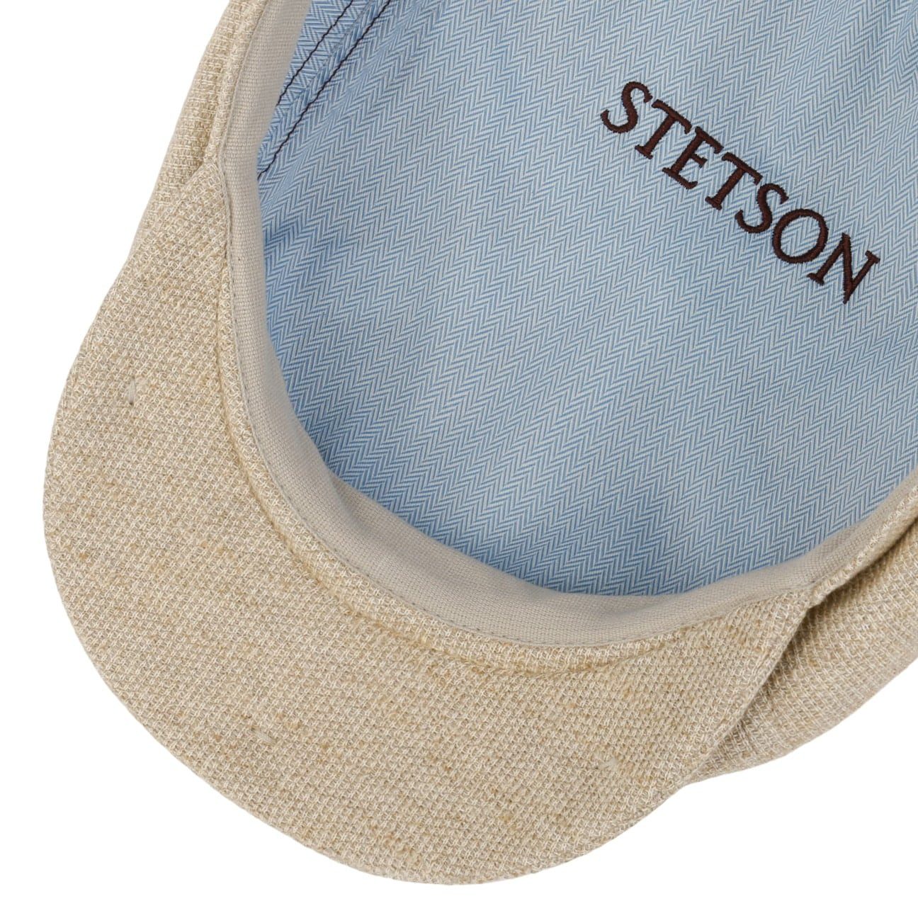 Stetson Flat Cap (1-St) Schirmmütze mit Schirm, Made in the EU