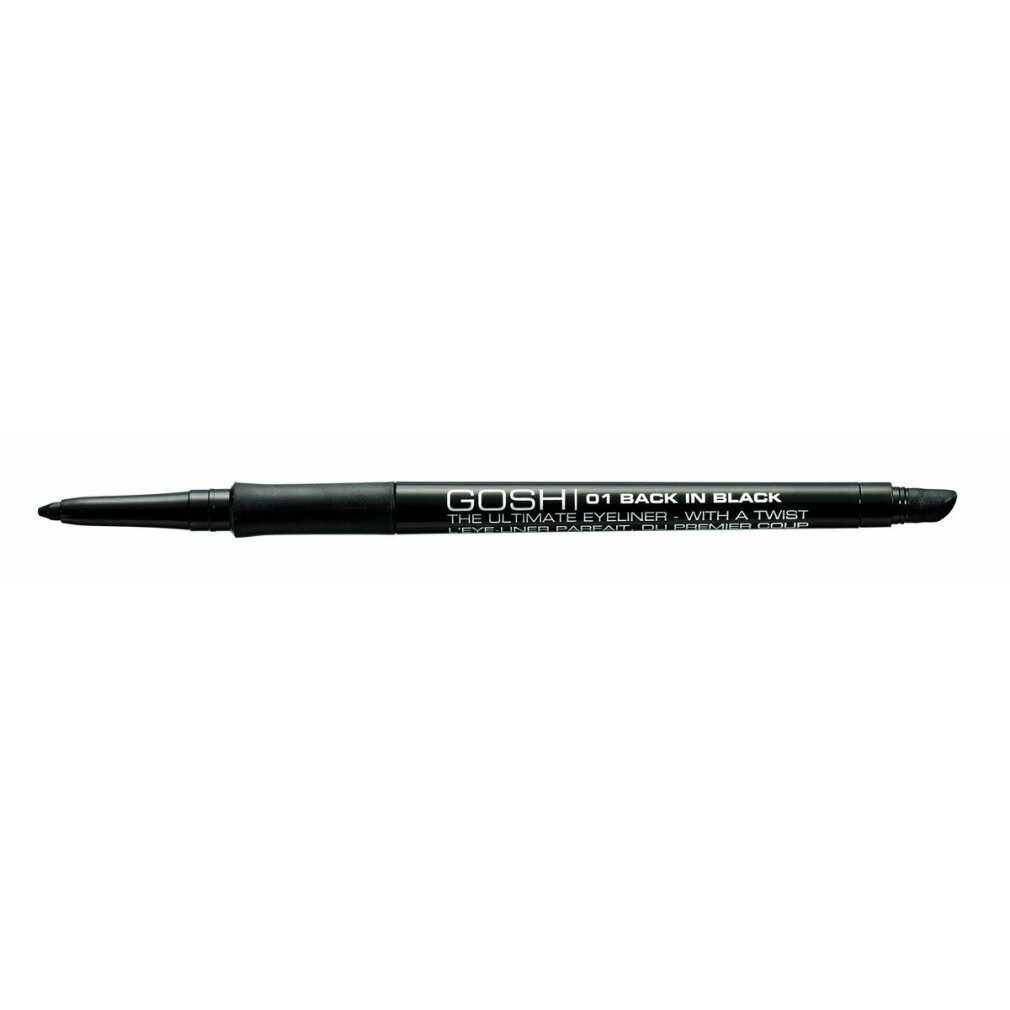 GOSH Eyeliner The Ultimate Eyeliner With A Twist 01 Back In Black 0,4g