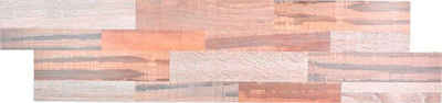 Mosani Wandpaneel Selbstklebend Holzoptik Paneele Wandverkleidung Verblender DIY, 0,10 qm, Küchenrückwand, Fliesenspiegel, Spritzschutz