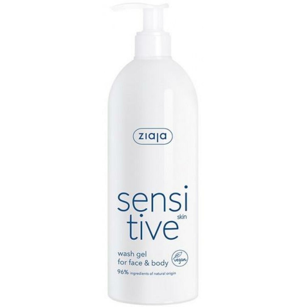 Ziaja Duschgel Sensitve Gel Limpiador Rostro y Cuerpo Para Pieles Sensible 400ml