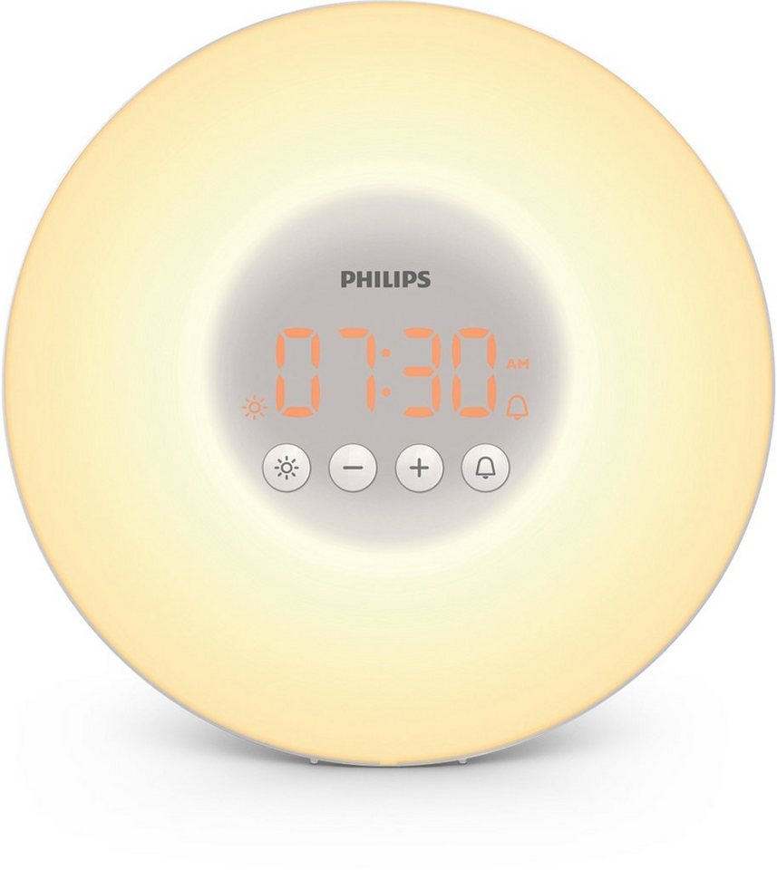 Philips Tageslichtwecker »Wake-up Light HF3500/01« mit 10 Helligkeitseinstellungen, Schlummerfunktion und 4 Display-Helligkeitsstufen-HomeTrends