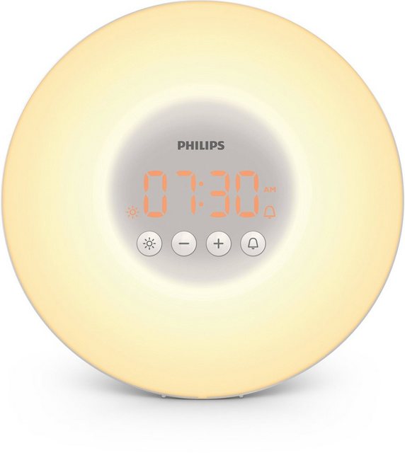 Philips Tageslichtwecker »Wake-up Light HF3500/01« mit 10 Helligkeitseinstellungen, Schlummerfunktion und 4 Display-Helligkeitsstufen-Otto