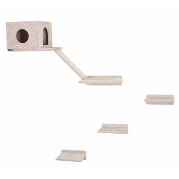 Kerbl Kratzbaum Katzenkletterwand Mont Blanc Holz Beige