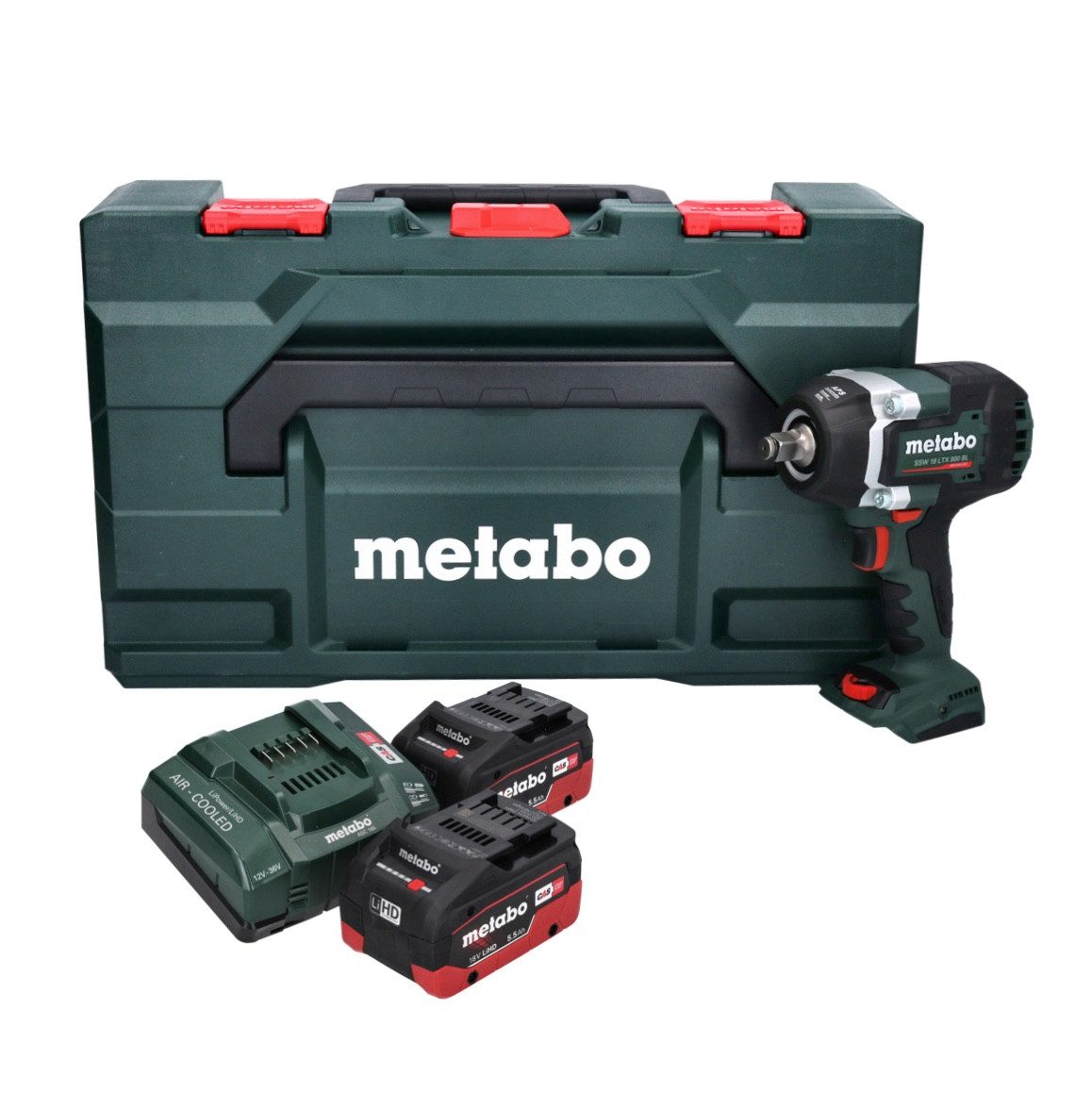Thumbnail - metabo Akku-Schlagschrauber SSW 18 LTX 800 BL Akku Schlagschrauber 18 V 800 Nm 1/2" (602403660)