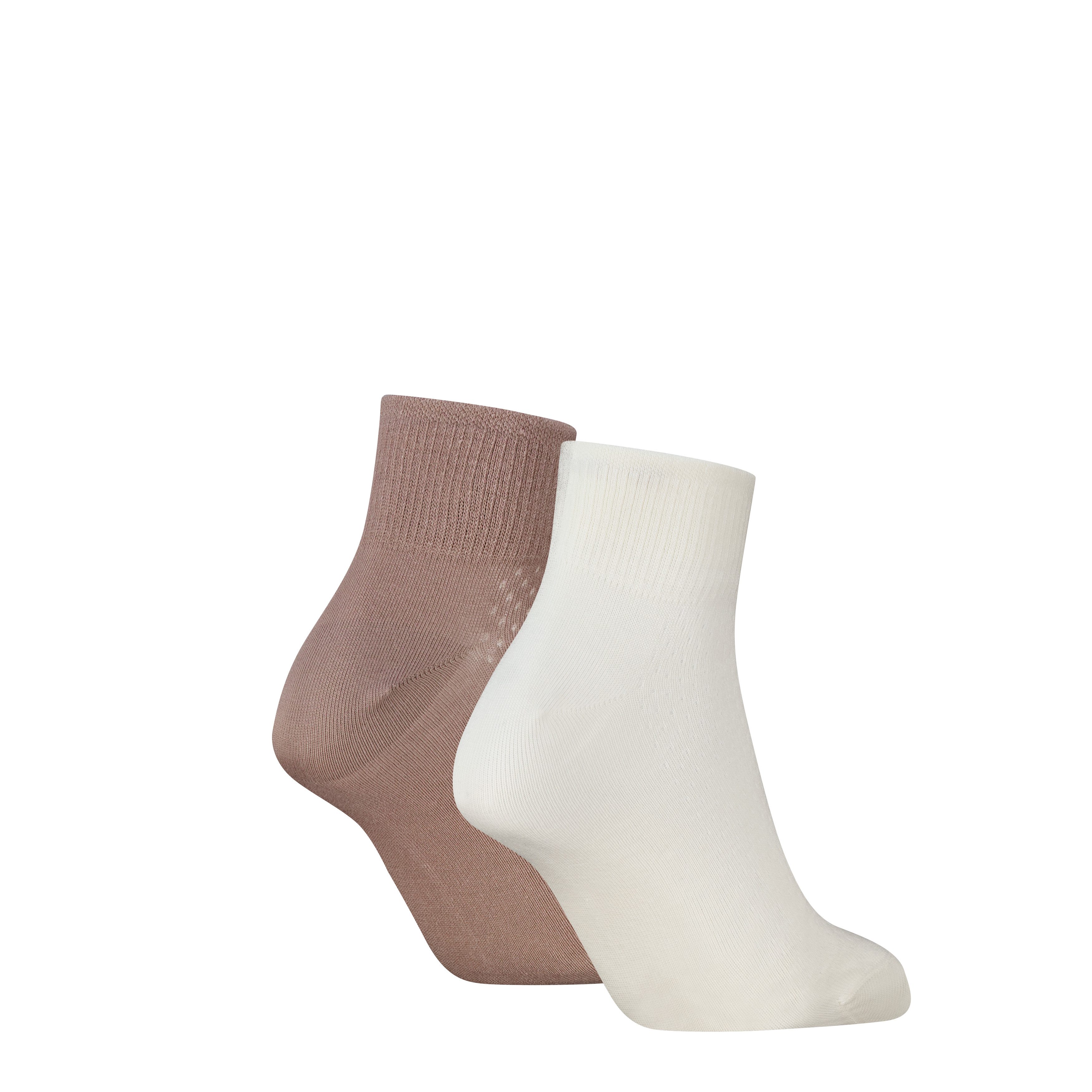 PUMA Kurzsocken PUMA WOMEN QUARTER 2P (2 Paar) atmungsaktives Mesh zur Belüftung, um kühl und trocken zu bleiben