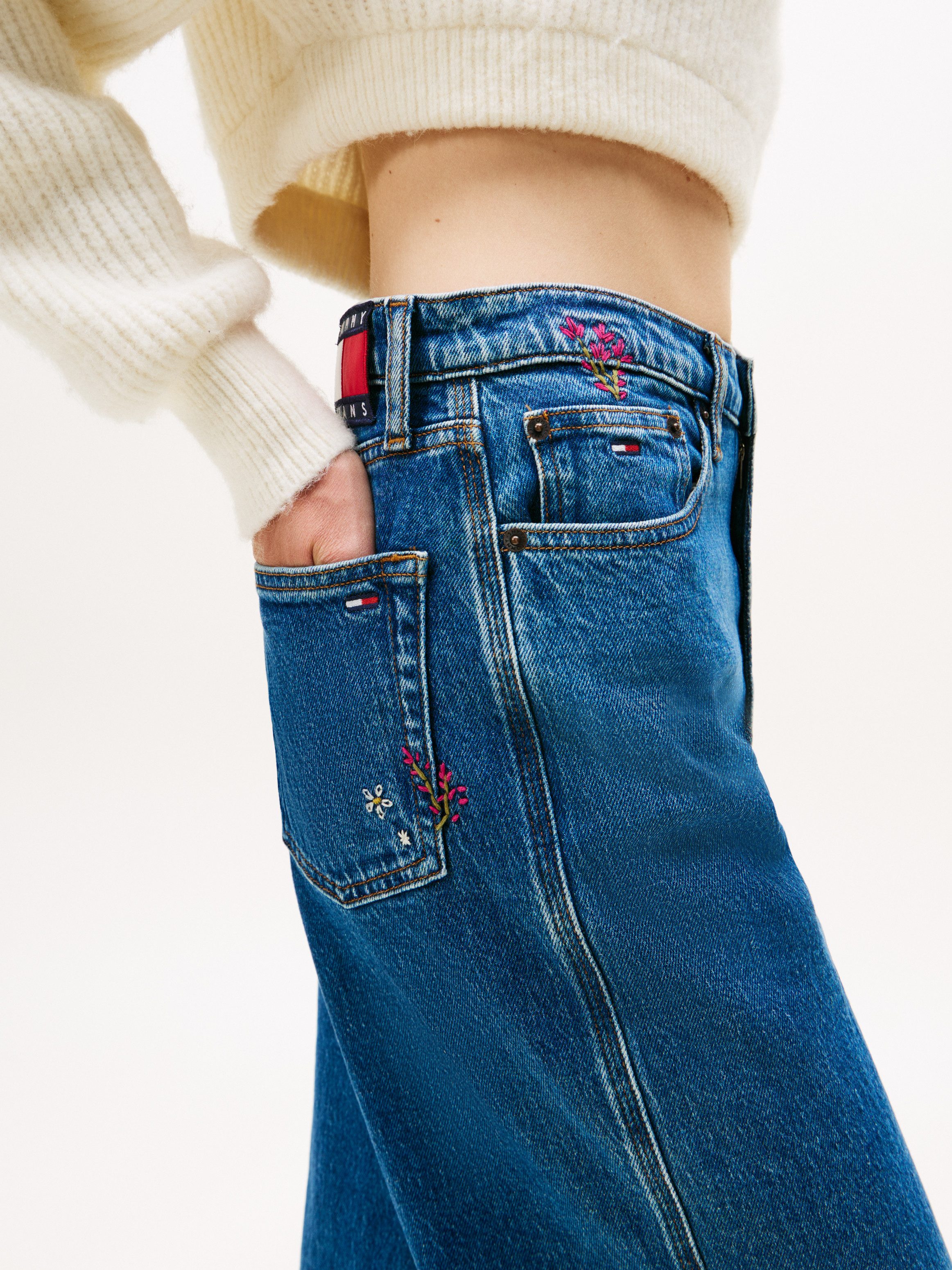Tommy Jeans Loose-fit-Jeans CLAIRE HR WD günstig online kaufen