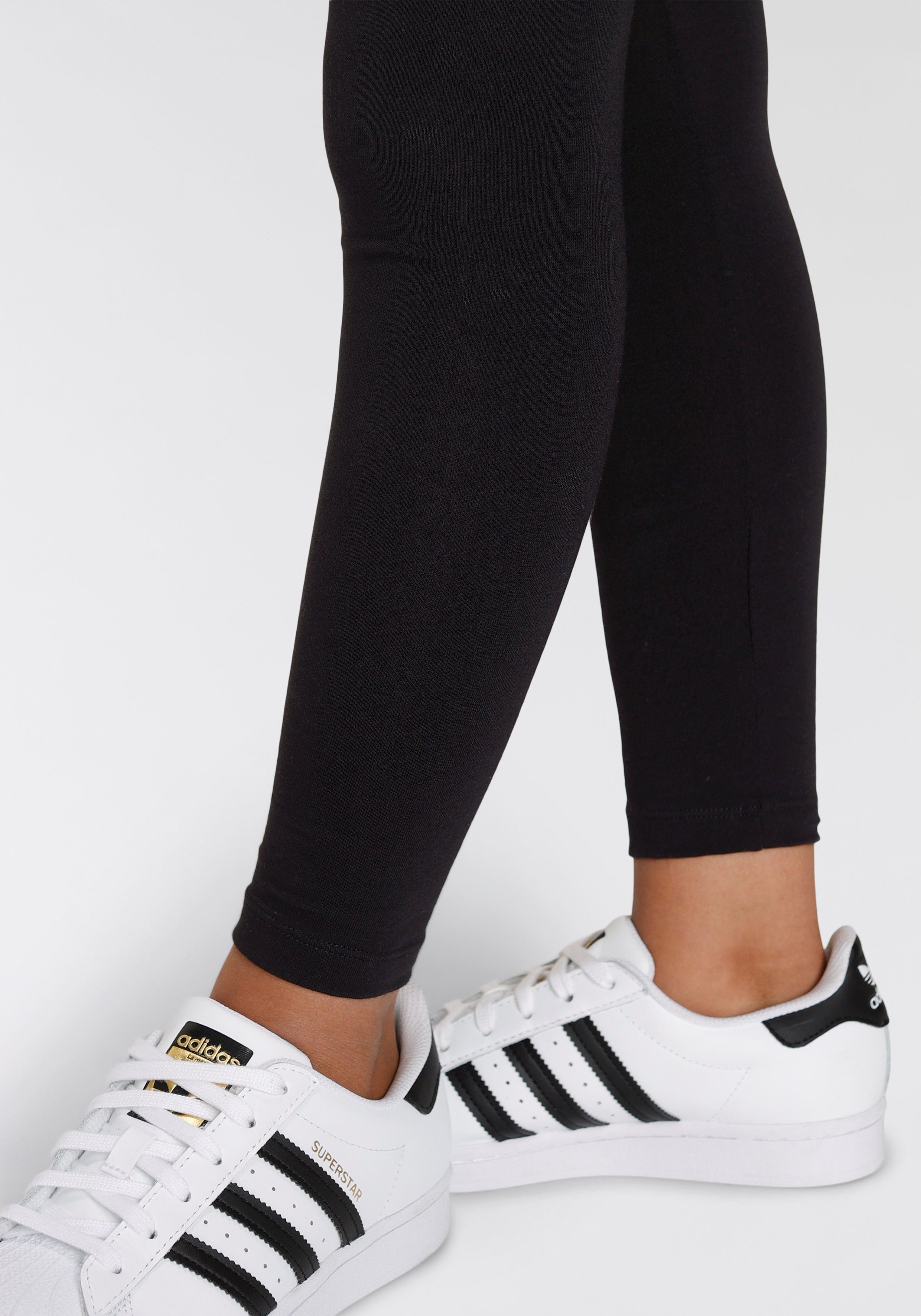 KIDSWORLD Leggings Basic Leggings für Mädchen aus Baumwollstretch